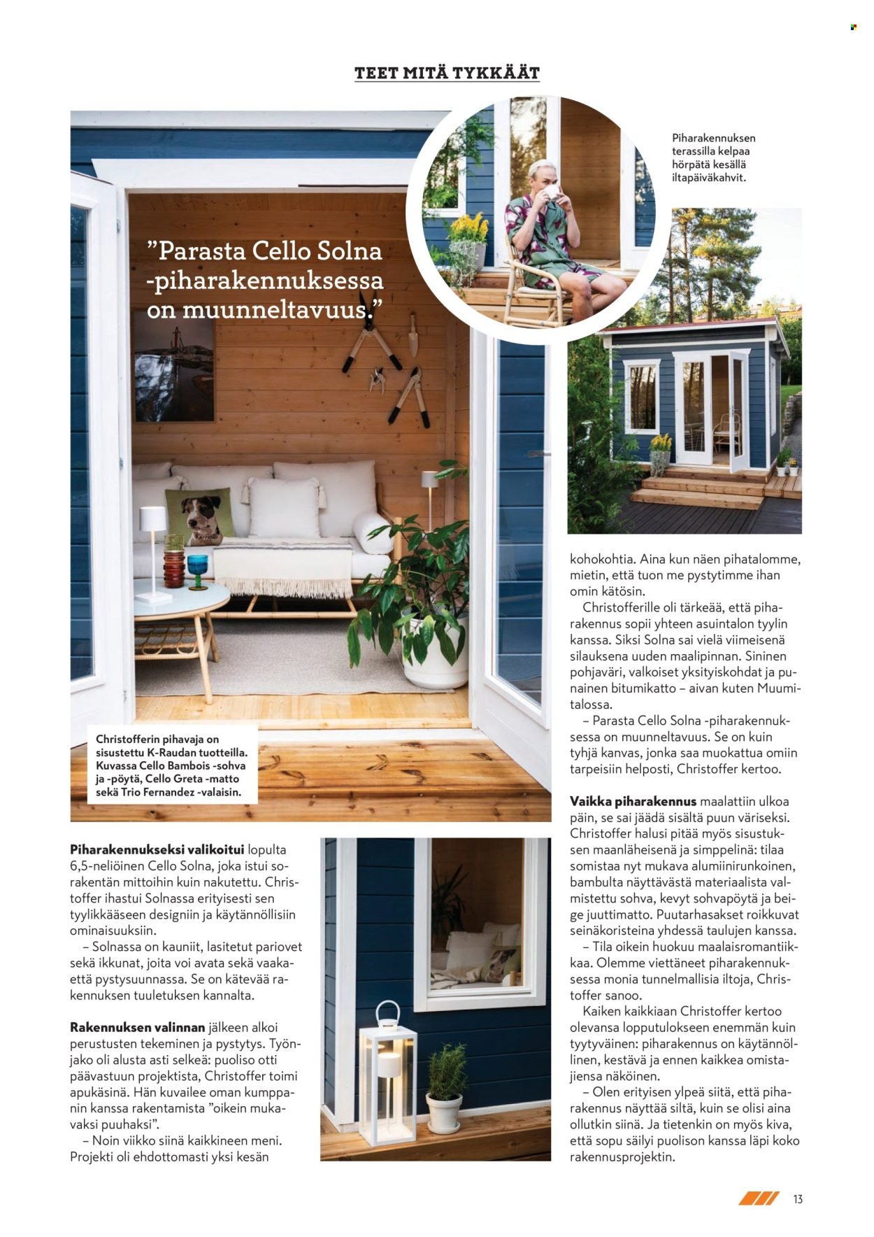 K-RAUTA tarjoukset - Pihalla