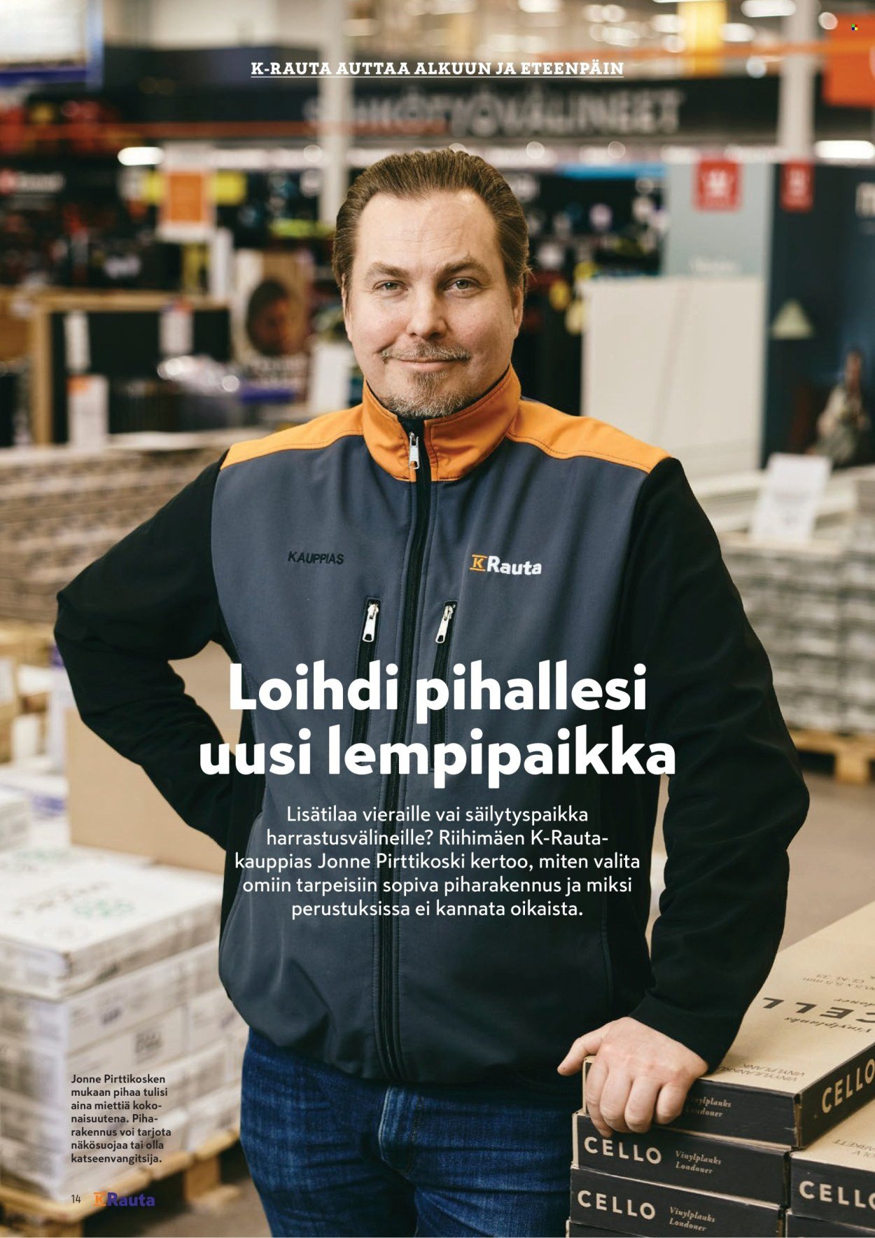 K-RAUTA tarjoukset - Pihalla