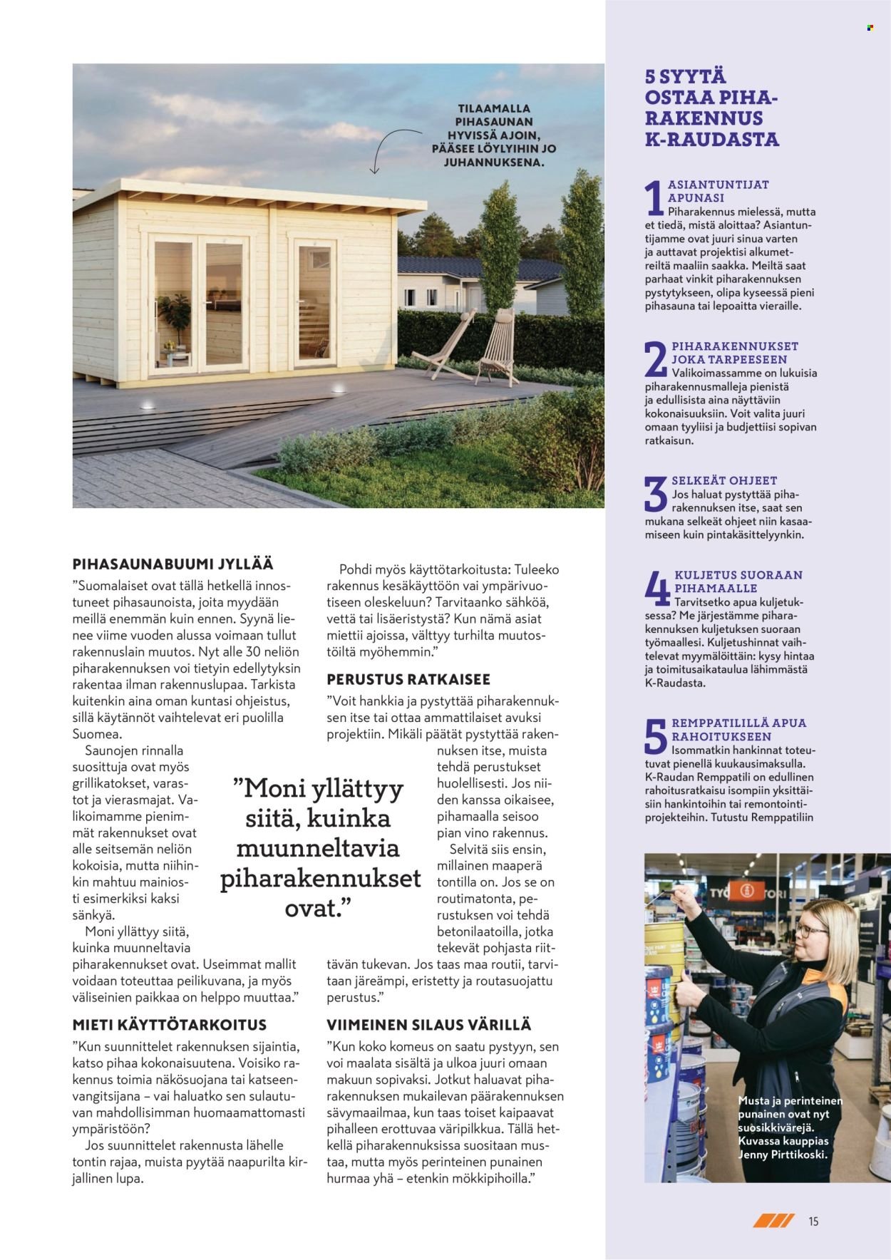 K-RAUTA tarjoukset - Pihalla