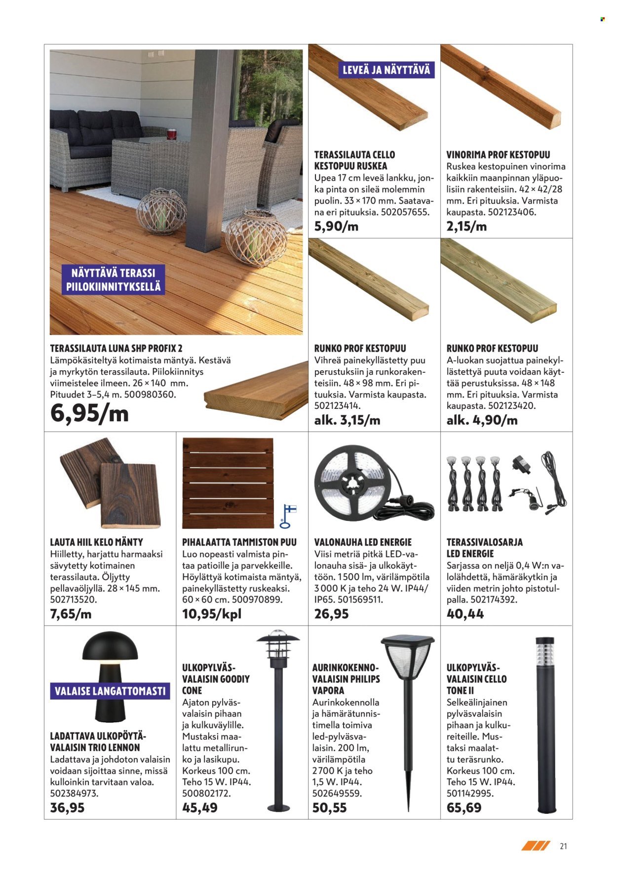 K-RAUTA tarjoukset - Pihalla