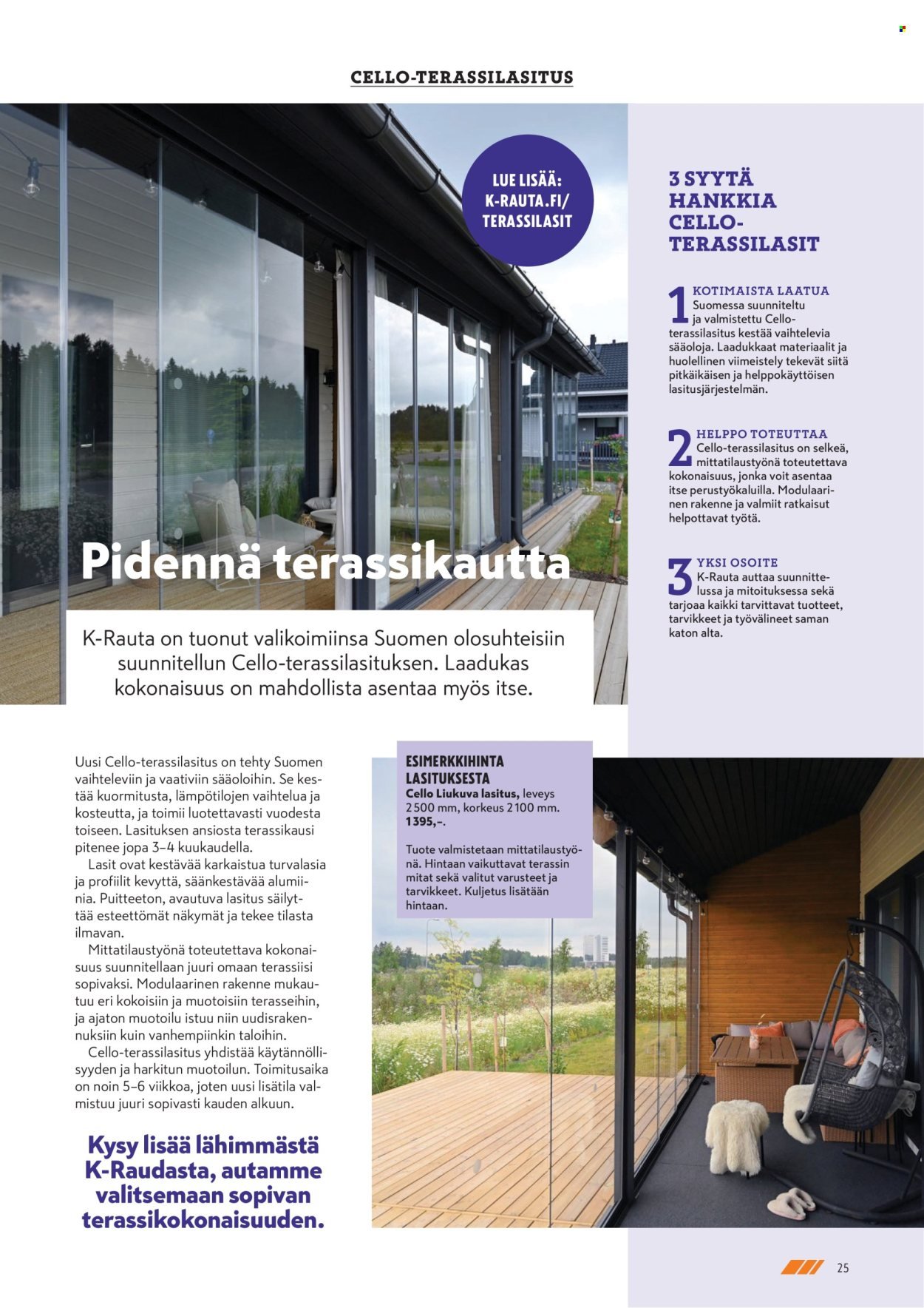 K-RAUTA tarjoukset - Pihalla