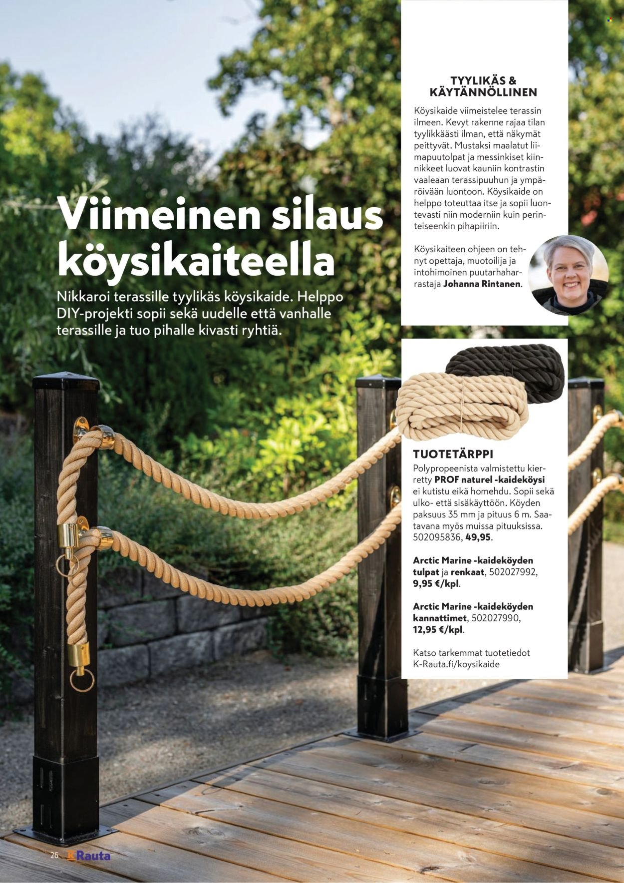 K-RAUTA tarjoukset - Pihalla