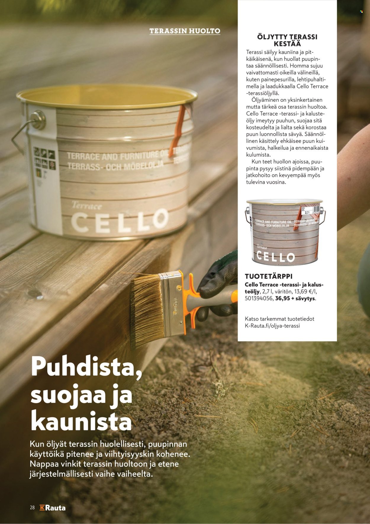 K-RAUTA tarjoukset - Pihalla