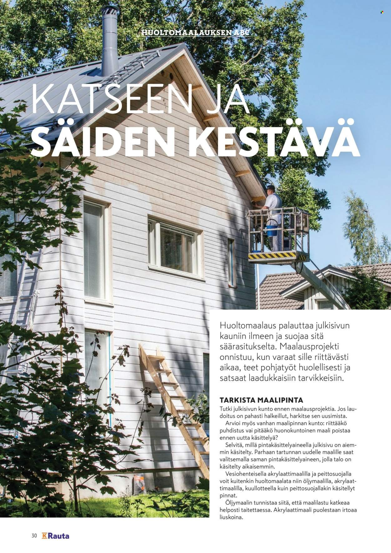 K-RAUTA tarjoukset - Pihalla