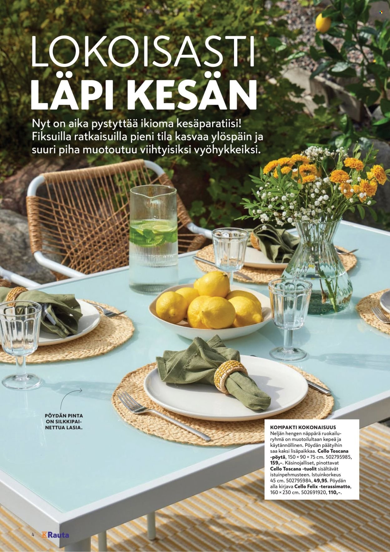 K-RAUTA tarjoukset - Pihalla