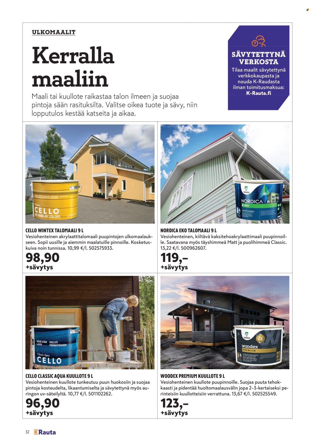 K-RAUTA tarjoukset - Pihalla