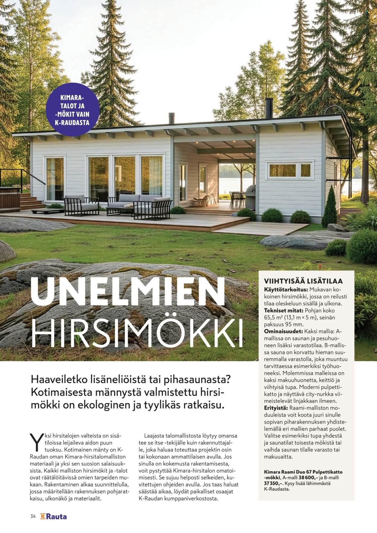 K-RAUTA tarjoukset - Pihalla