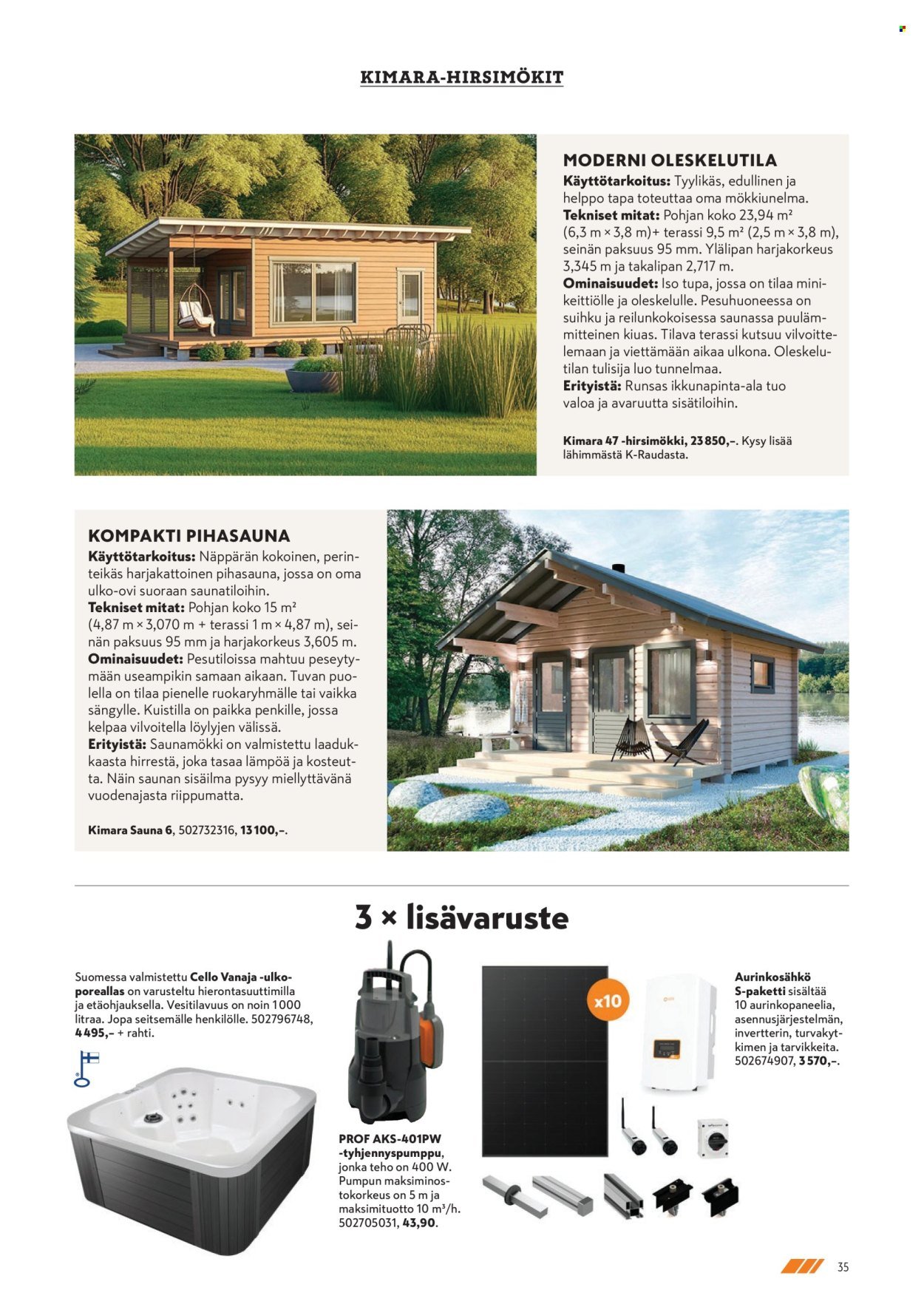 K-RAUTA tarjoukset - Pihalla