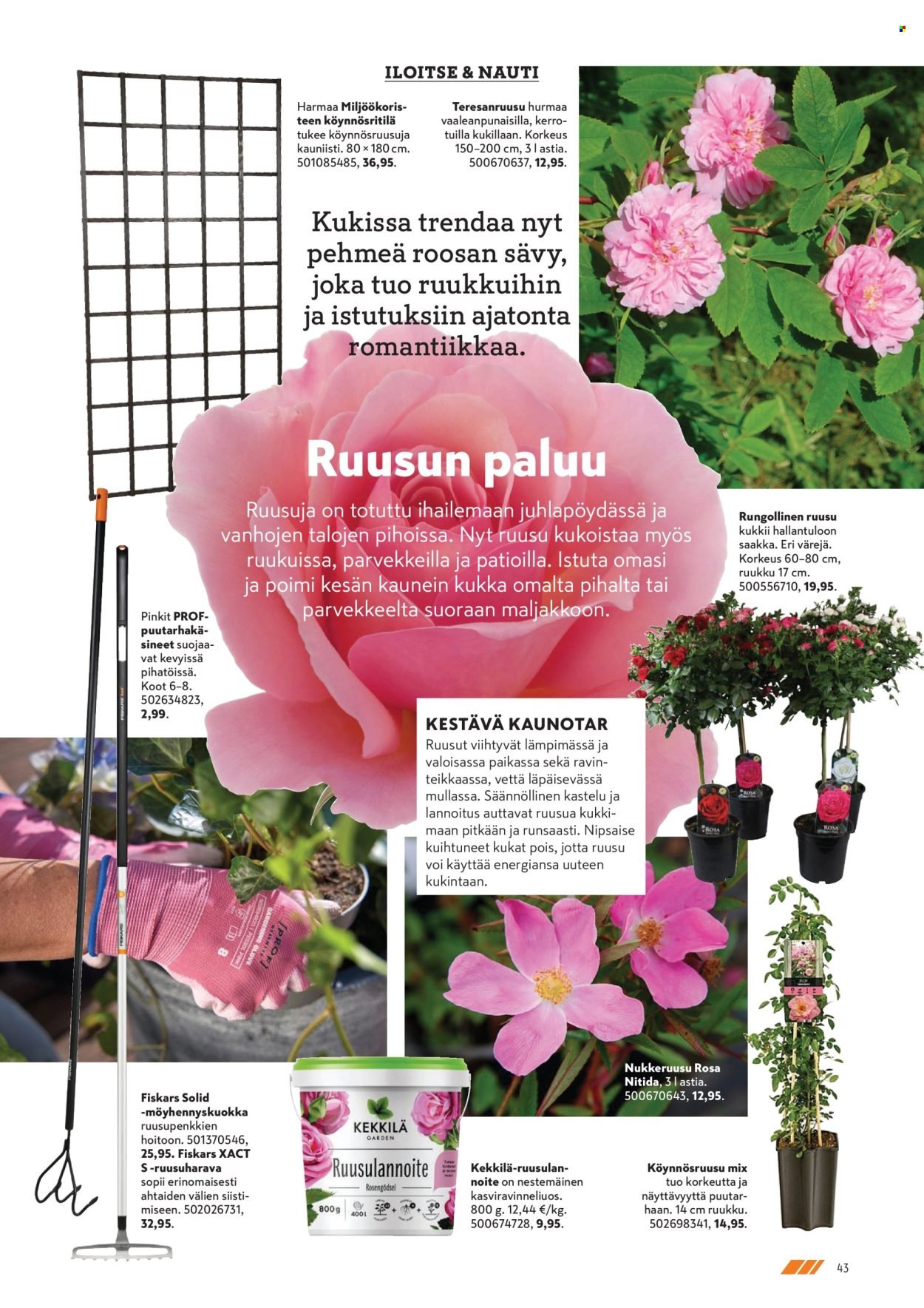 K-RAUTA tarjoukset - Pihalla