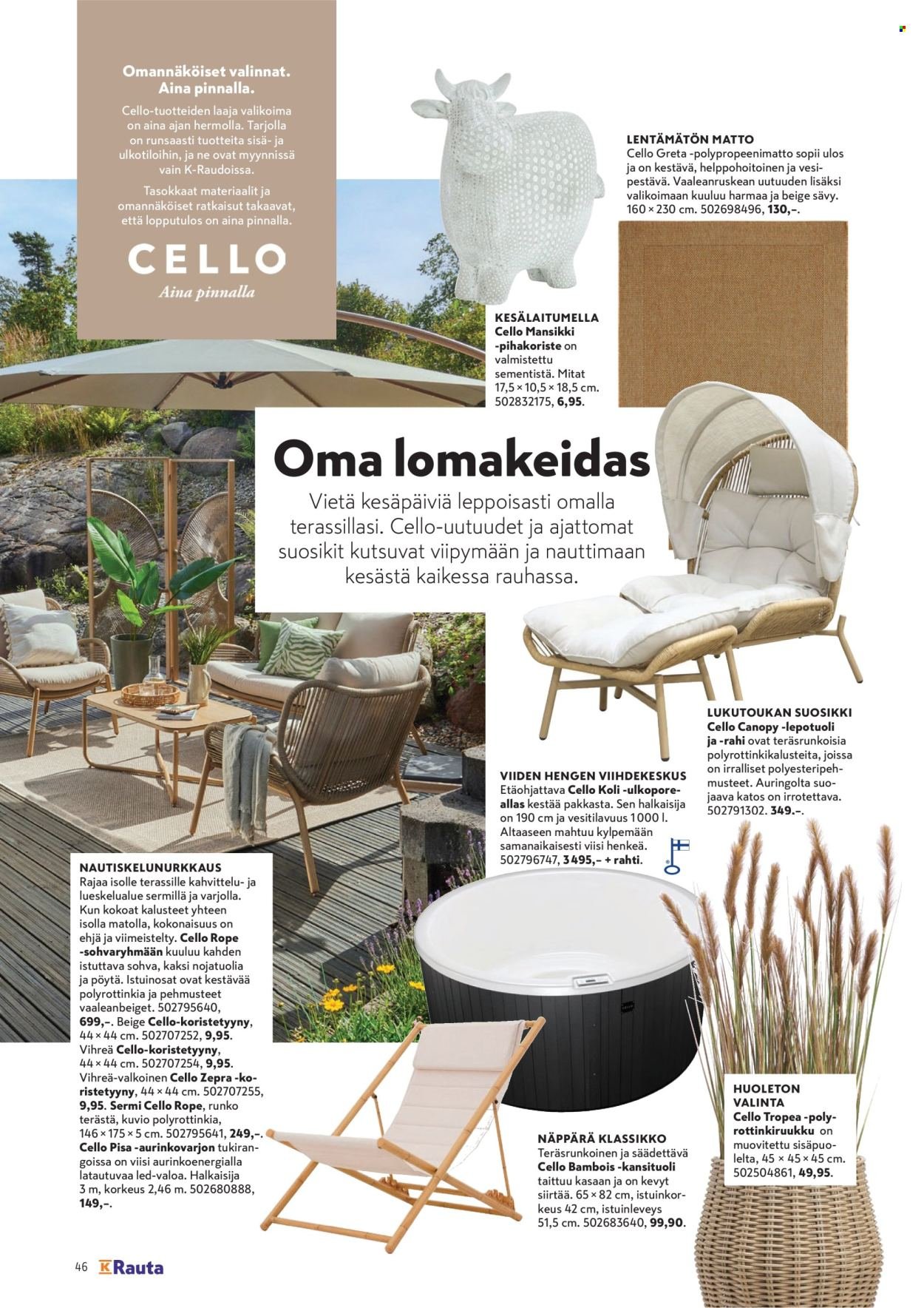 K-RAUTA tarjoukset - Pihalla