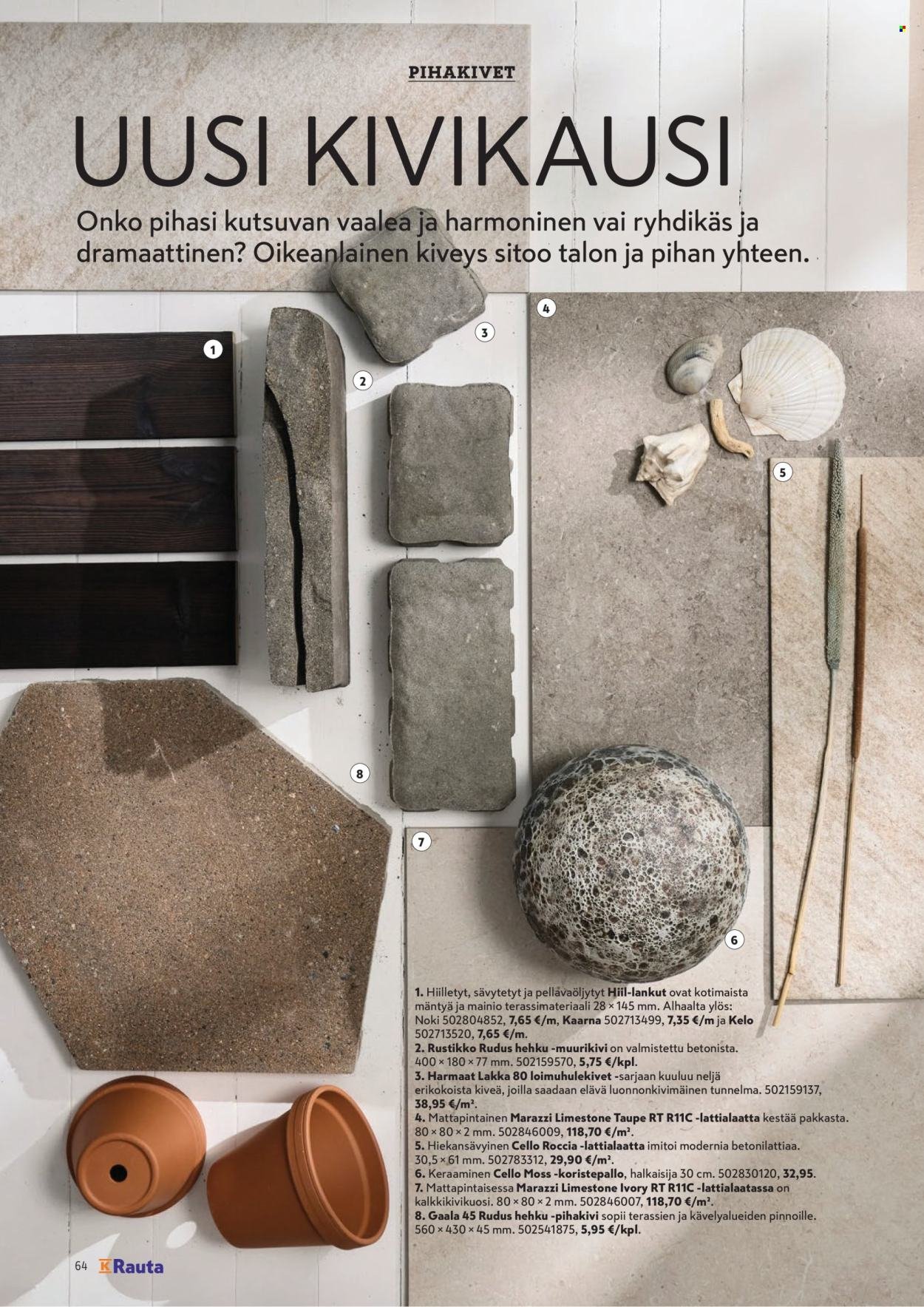 K-RAUTA tarjoukset - Pihalla