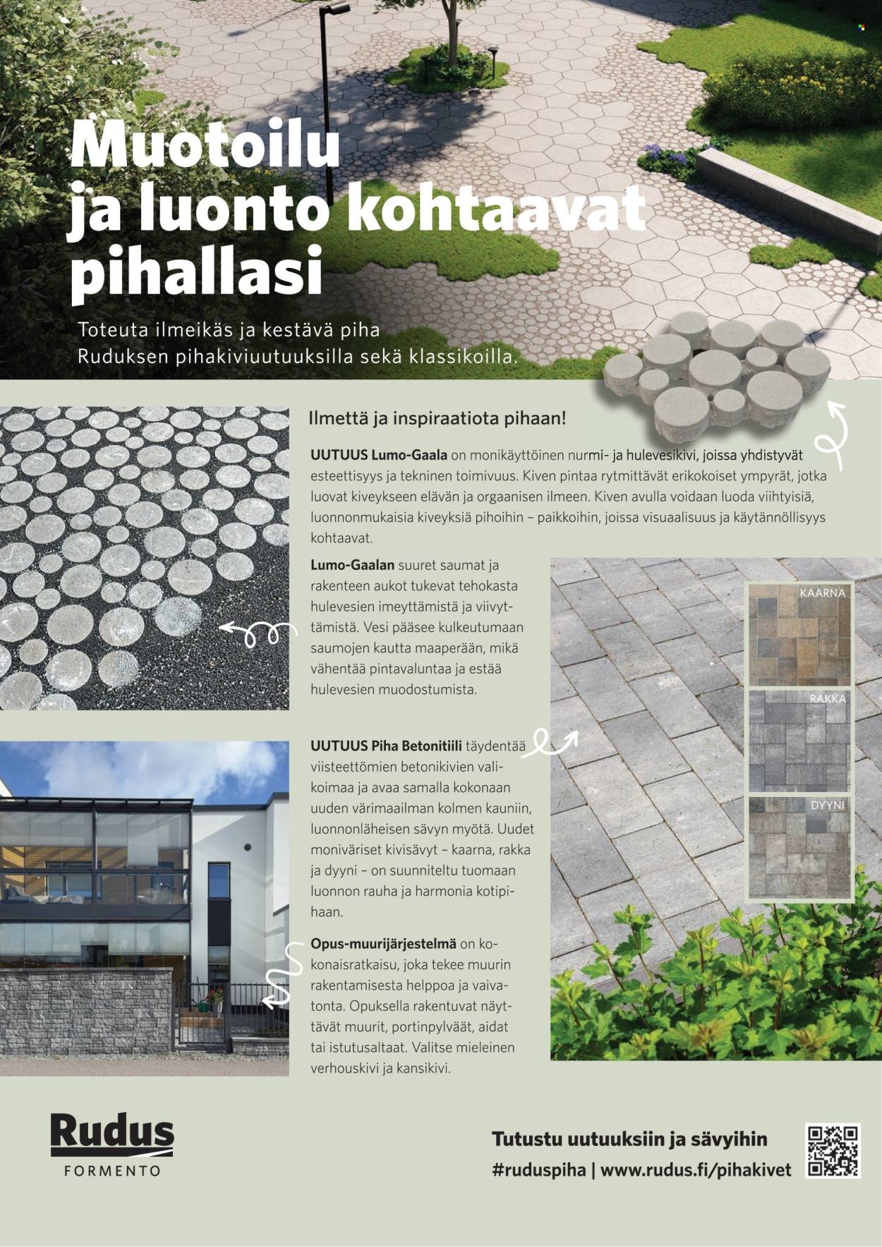 K-RAUTA tarjoukset - Pihalla