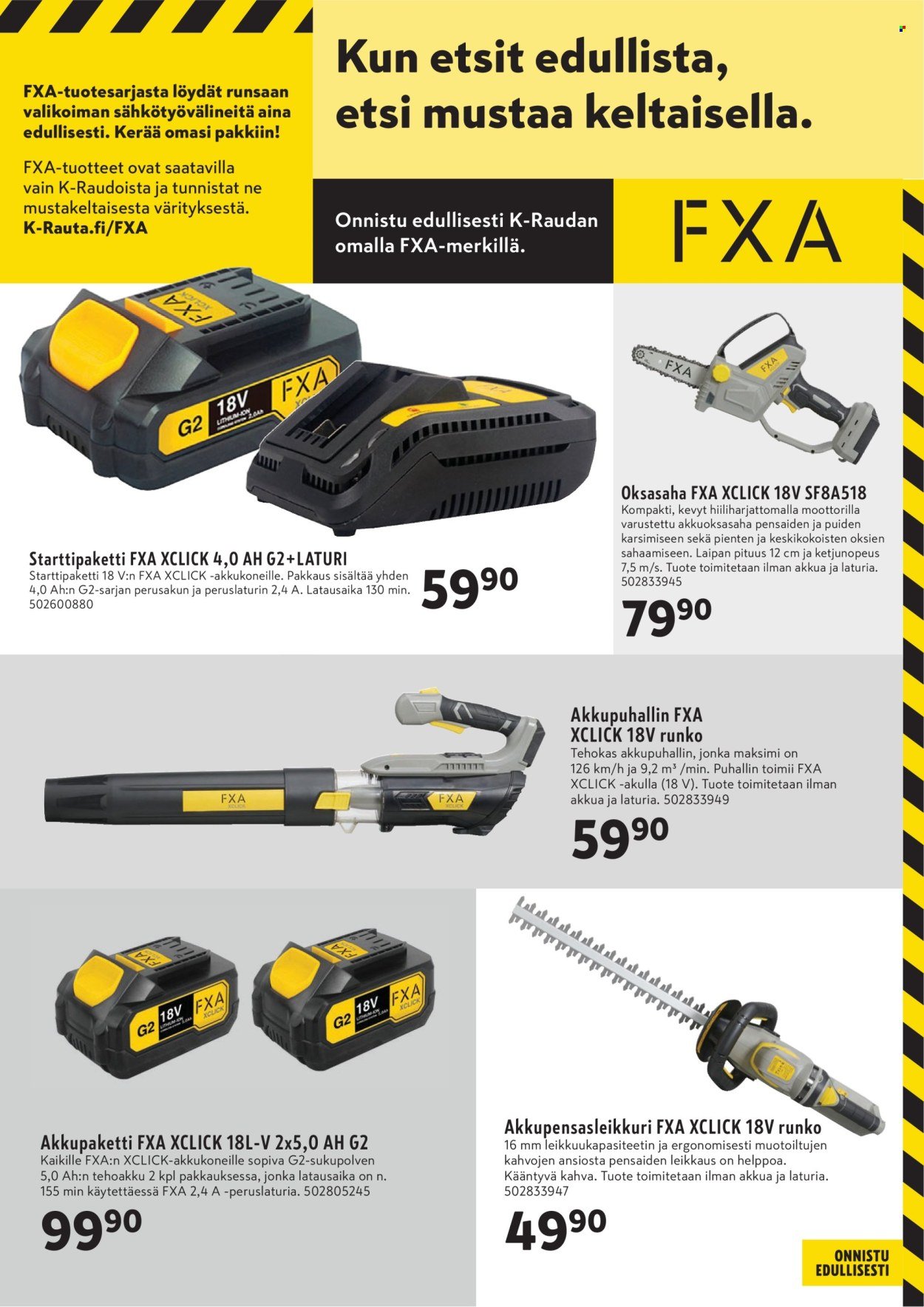 K-RAUTA tarjoukset - Pihalla