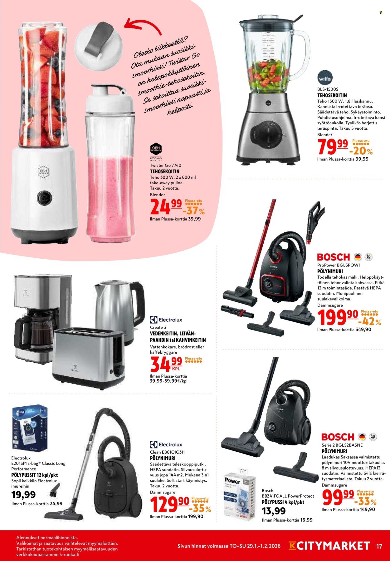 K-CITYMARKET tarjoukset - Alkaen TO 29.1.2026