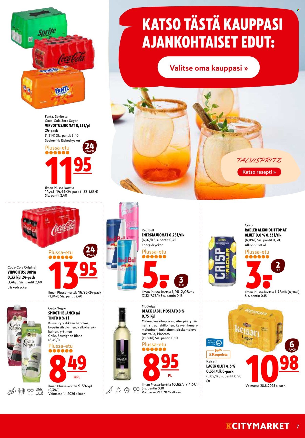 K-CITYMARKET tarjoukset - Alkaen TO 29.1.2026