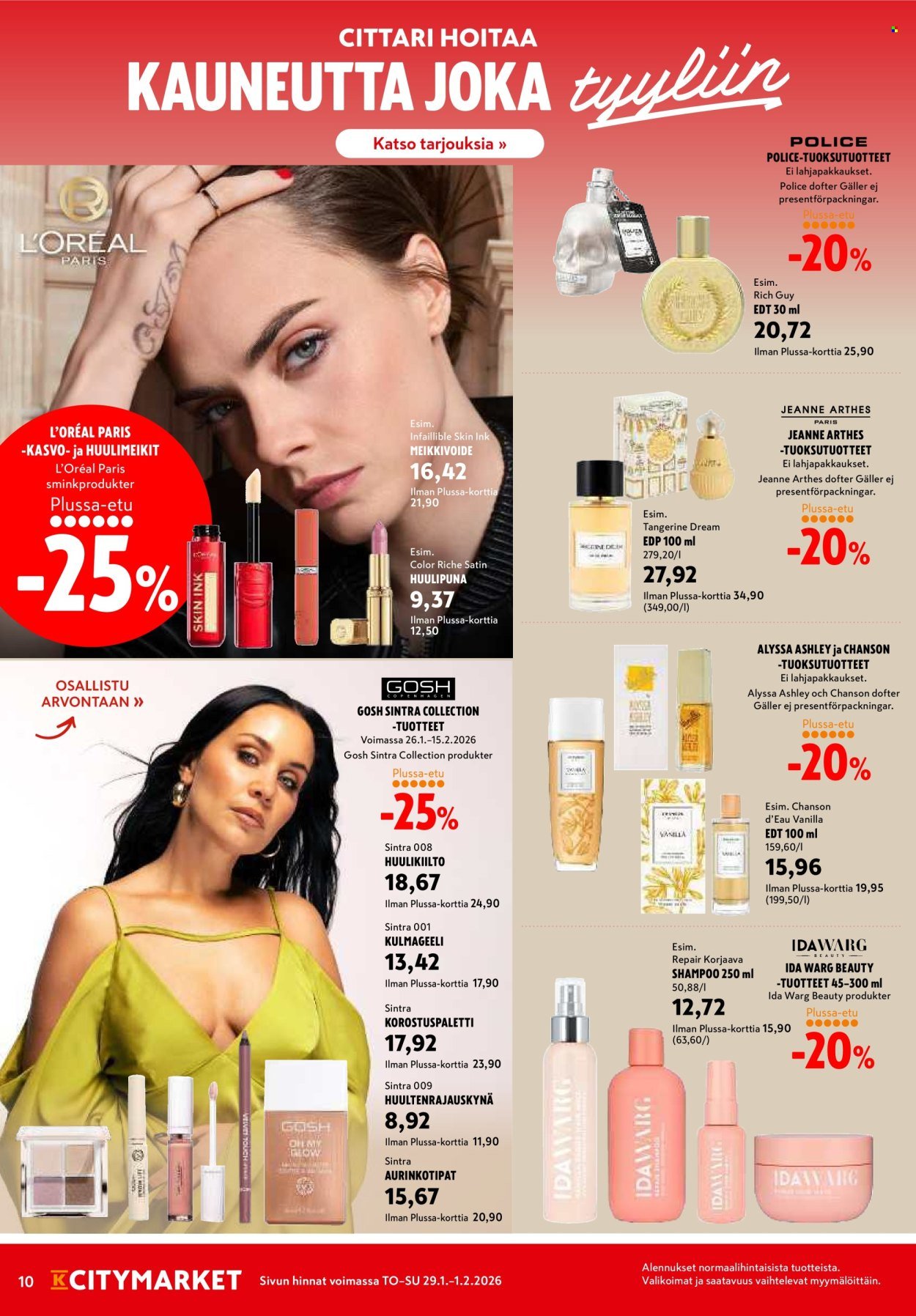 K-CITYMARKET tarjoukset - Alkaen TO 29.1.2026