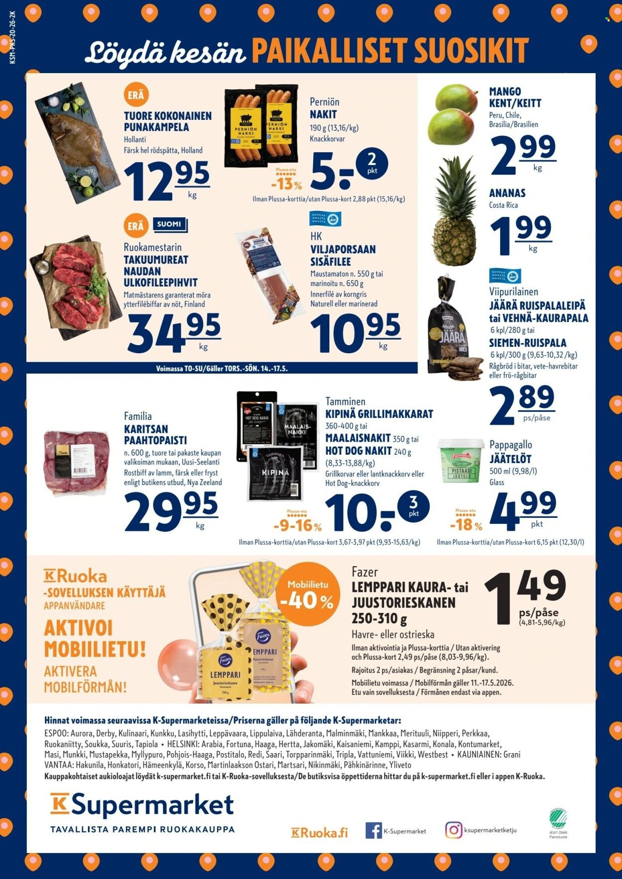 K-SUPERMARKET tarjoukset - Edullisesti kauppareissuun