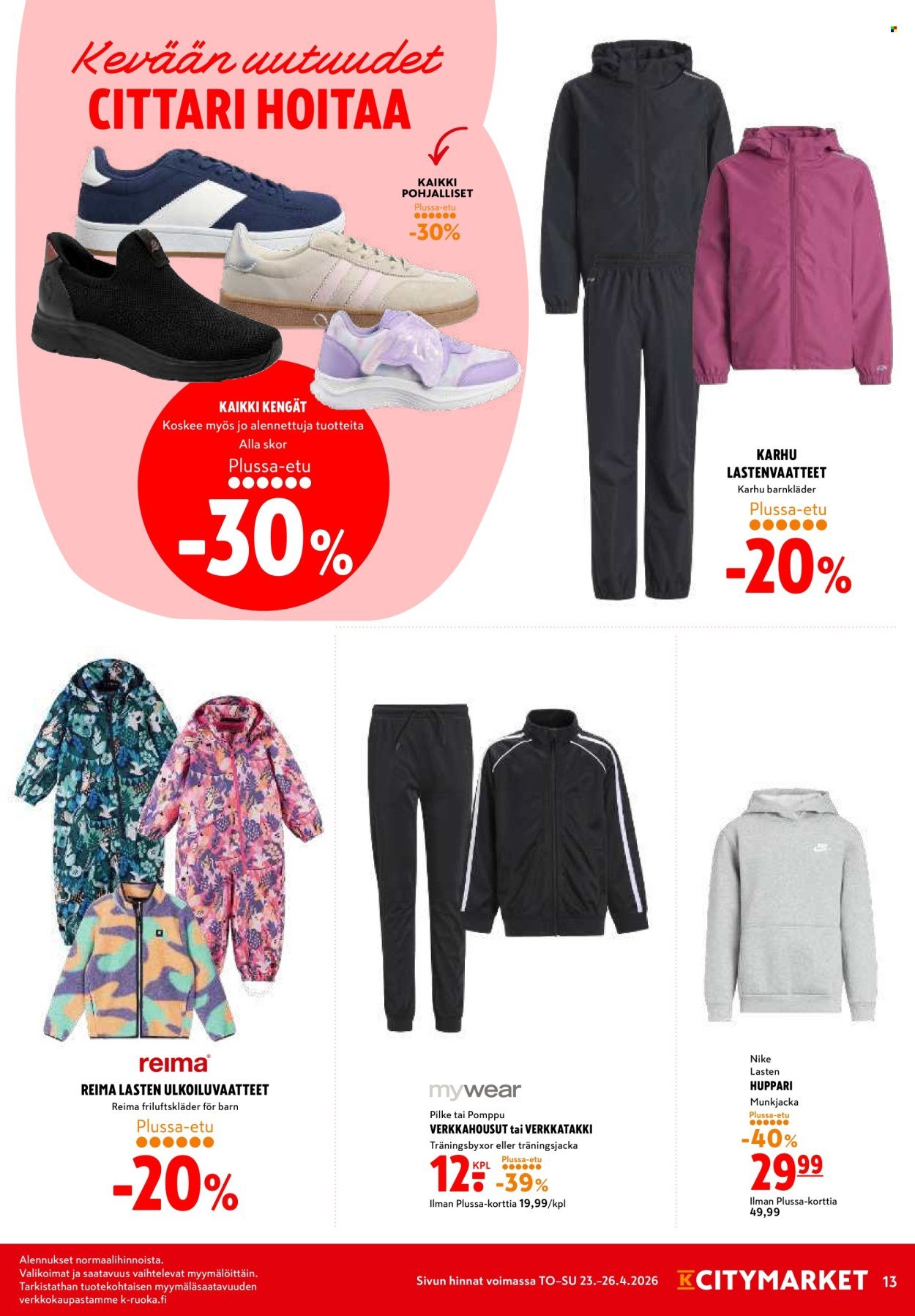 K-CITYMARKET tarjoukset - Alkaen TO 23.4.2026