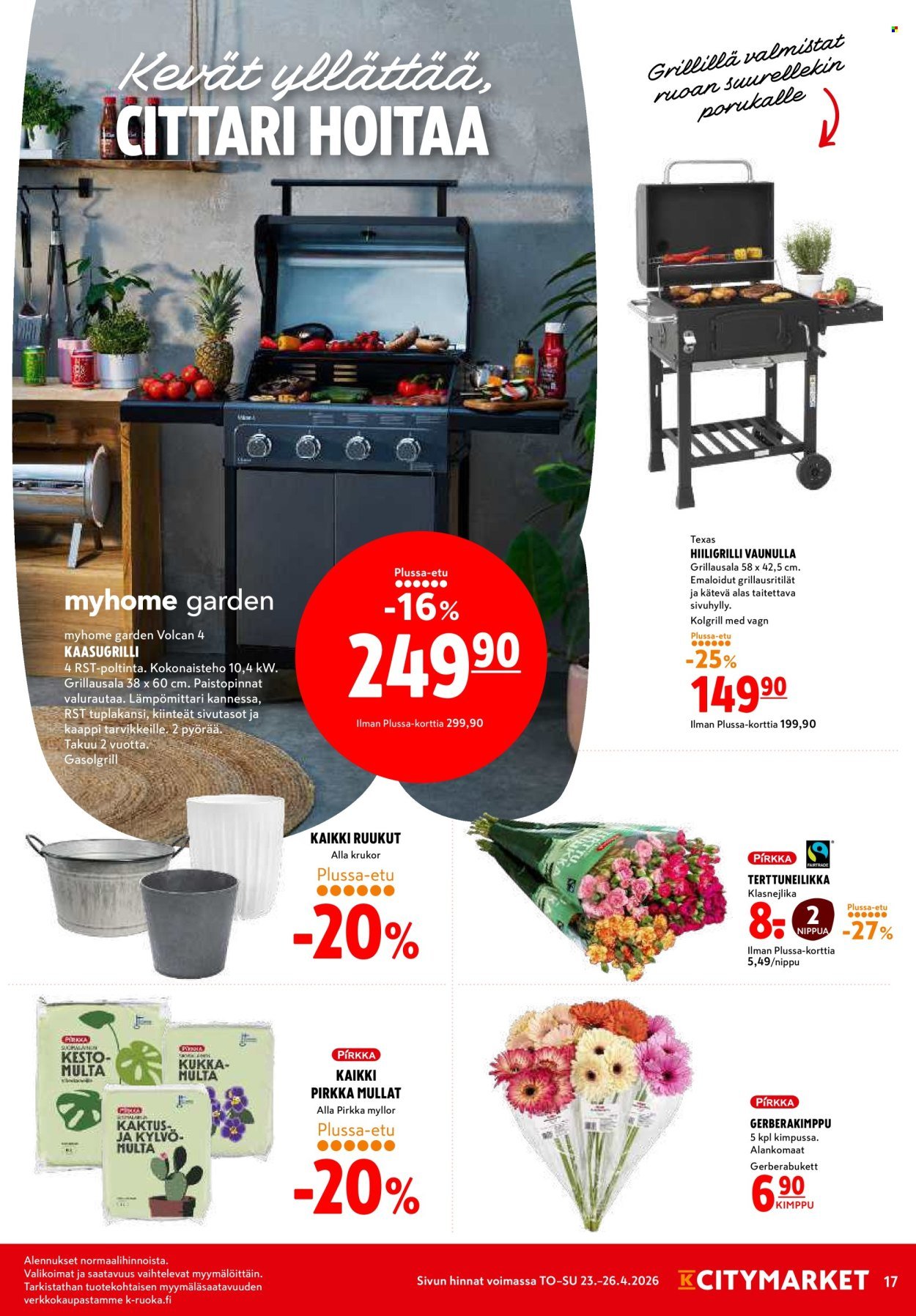 K-CITYMARKET tarjoukset - Alkaen TO 23.4.2026