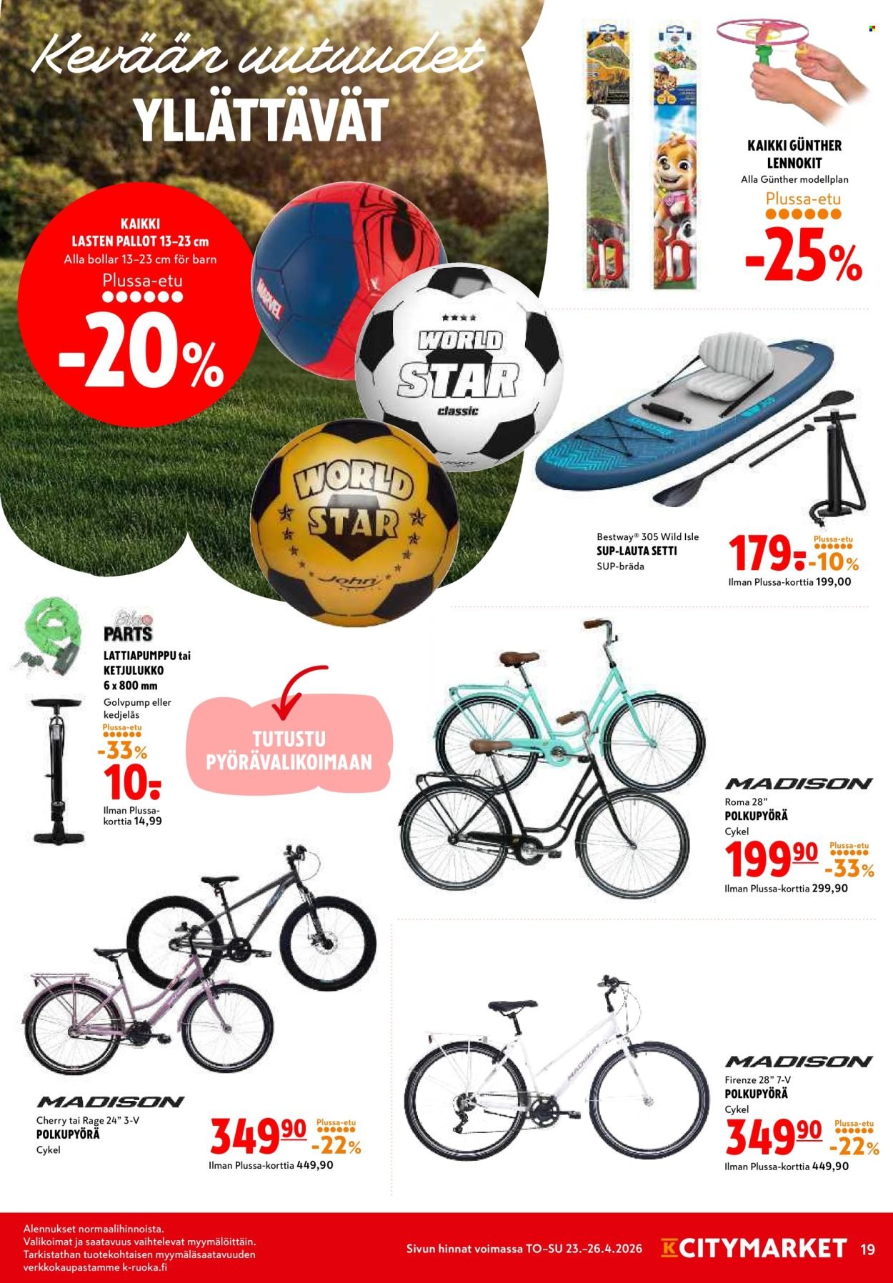 K-CITYMARKET tarjoukset - Alkaen TO 23.4.2026