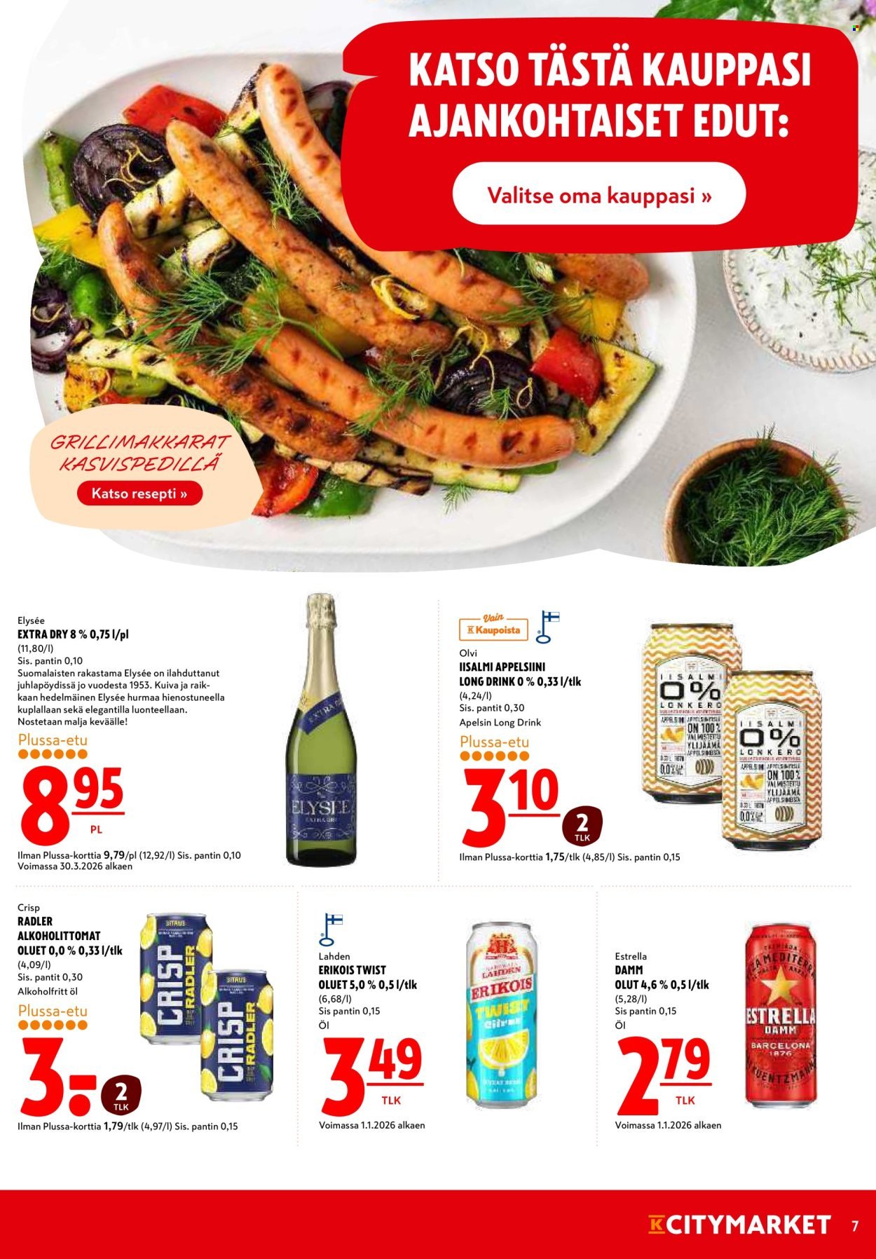 K-CITYMARKET tarjoukset - Alkaen TO 23.4.2026