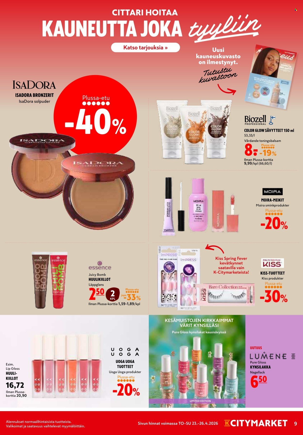 K-CITYMARKET tarjoukset - Alkaen TO 23.4.2026