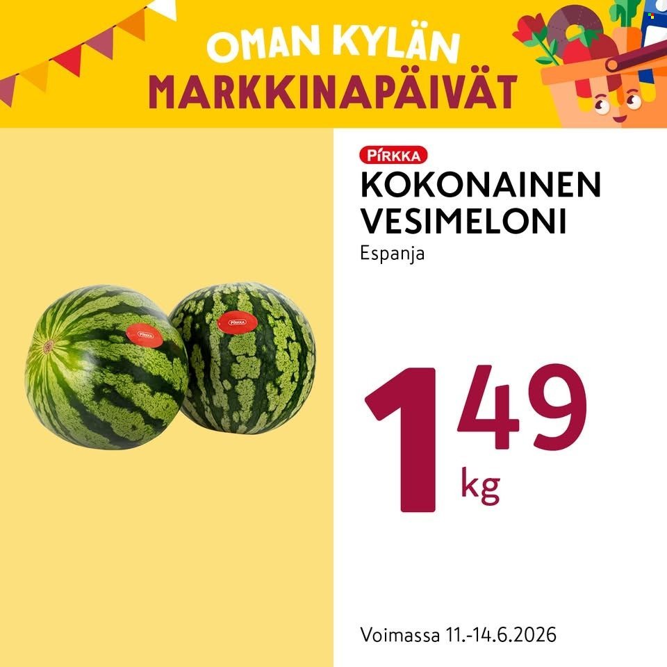 K-MARKET tarjoukset - Alkaen TO 11.6.2026