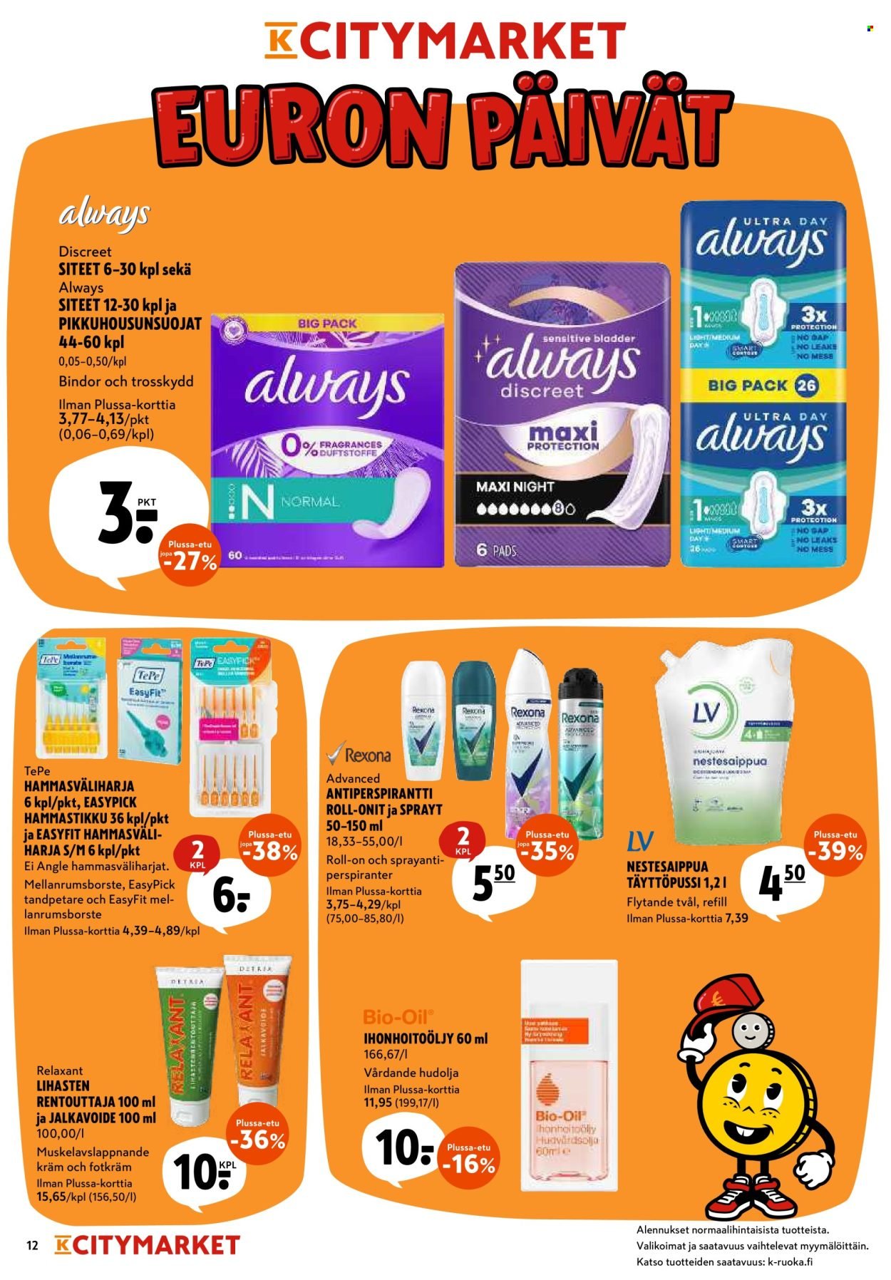 K-CITYMARKET tarjoukset - Alkaen MA 8.6.2026
