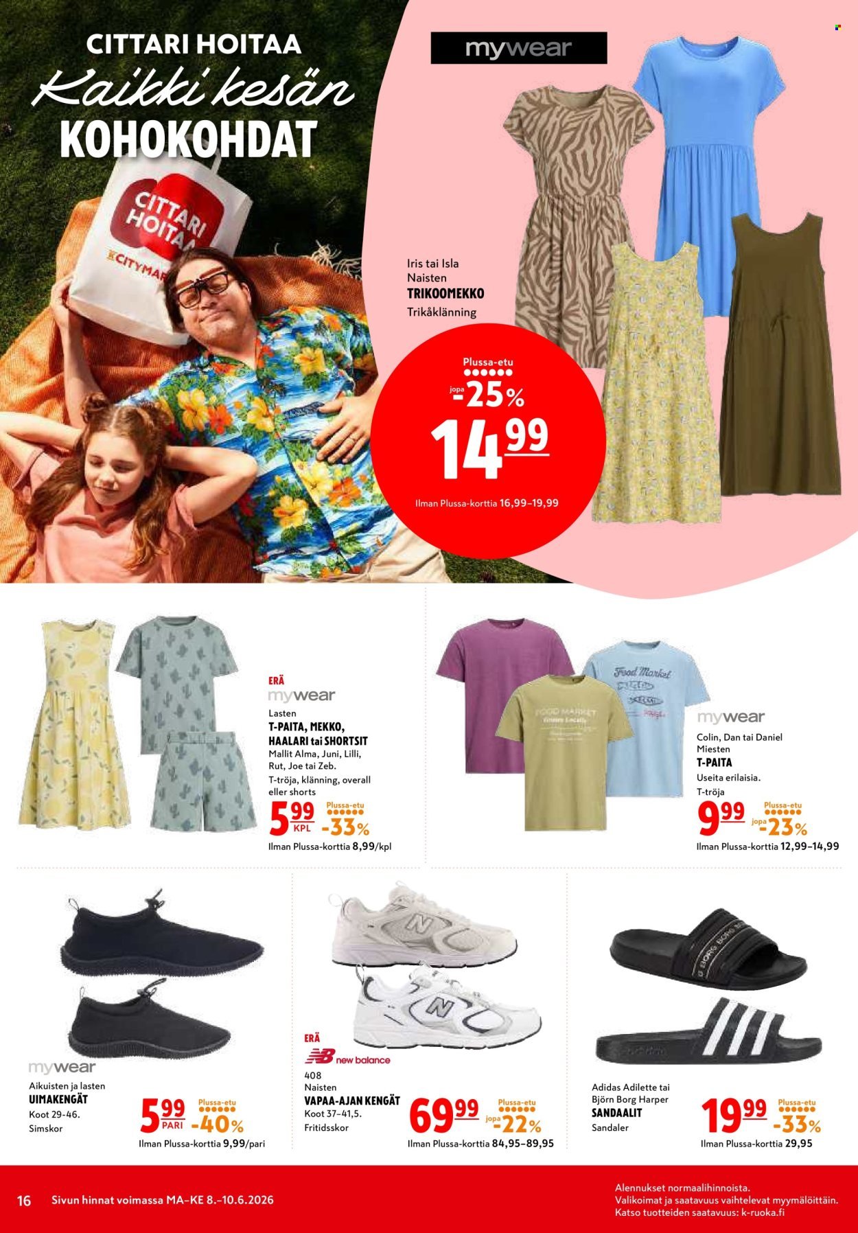 K-CITYMARKET tarjoukset - Alkaen MA 8.6.2026