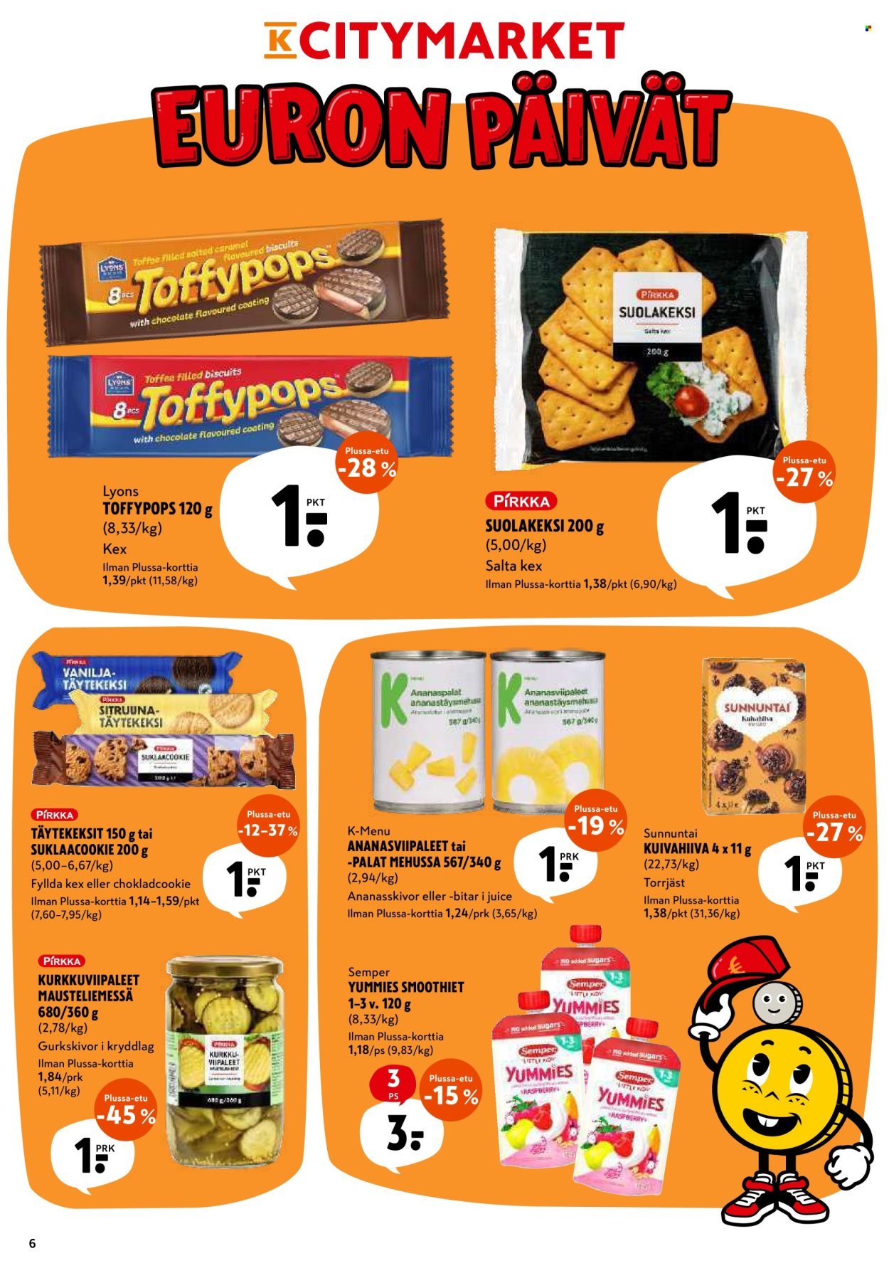K-CITYMARKET tarjoukset - Alkaen MA 8.6.2026