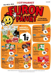 K-CITYMARKET tarjoukset - Alkaen MA 8.6.2026