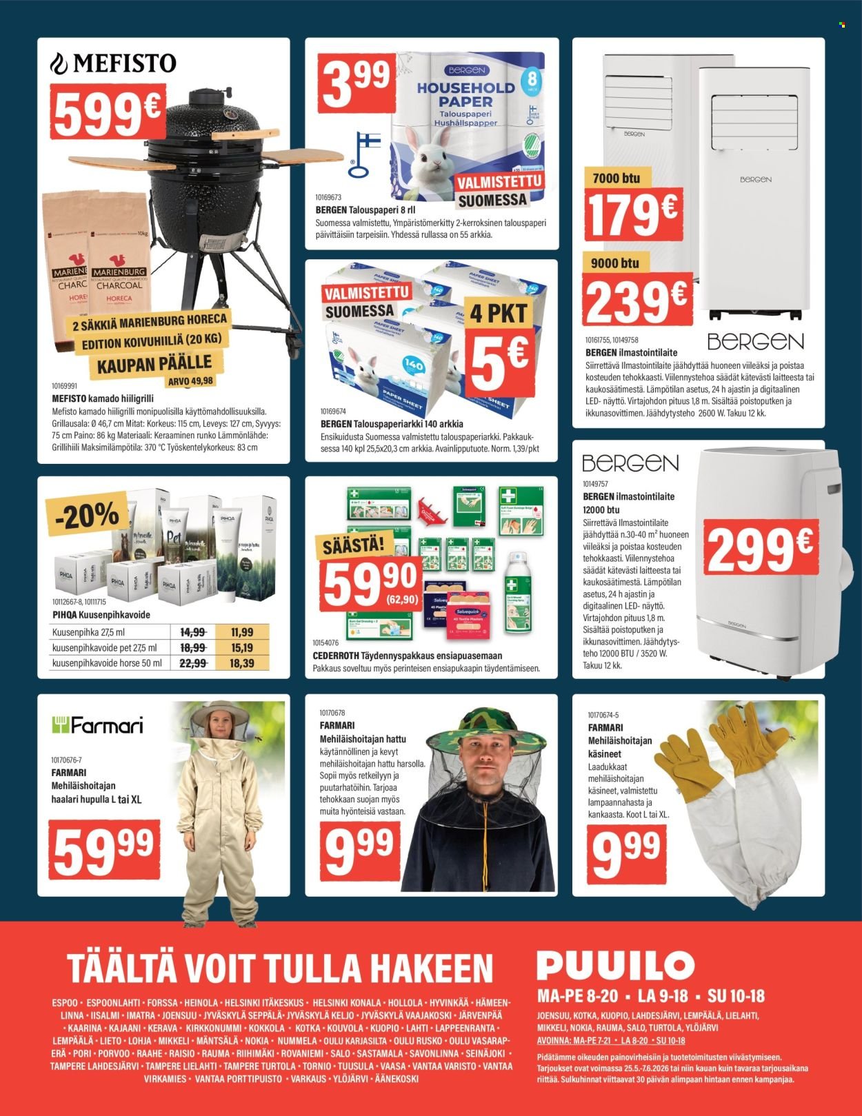 PUUILO tarjoukset - Ilon kautta kesään