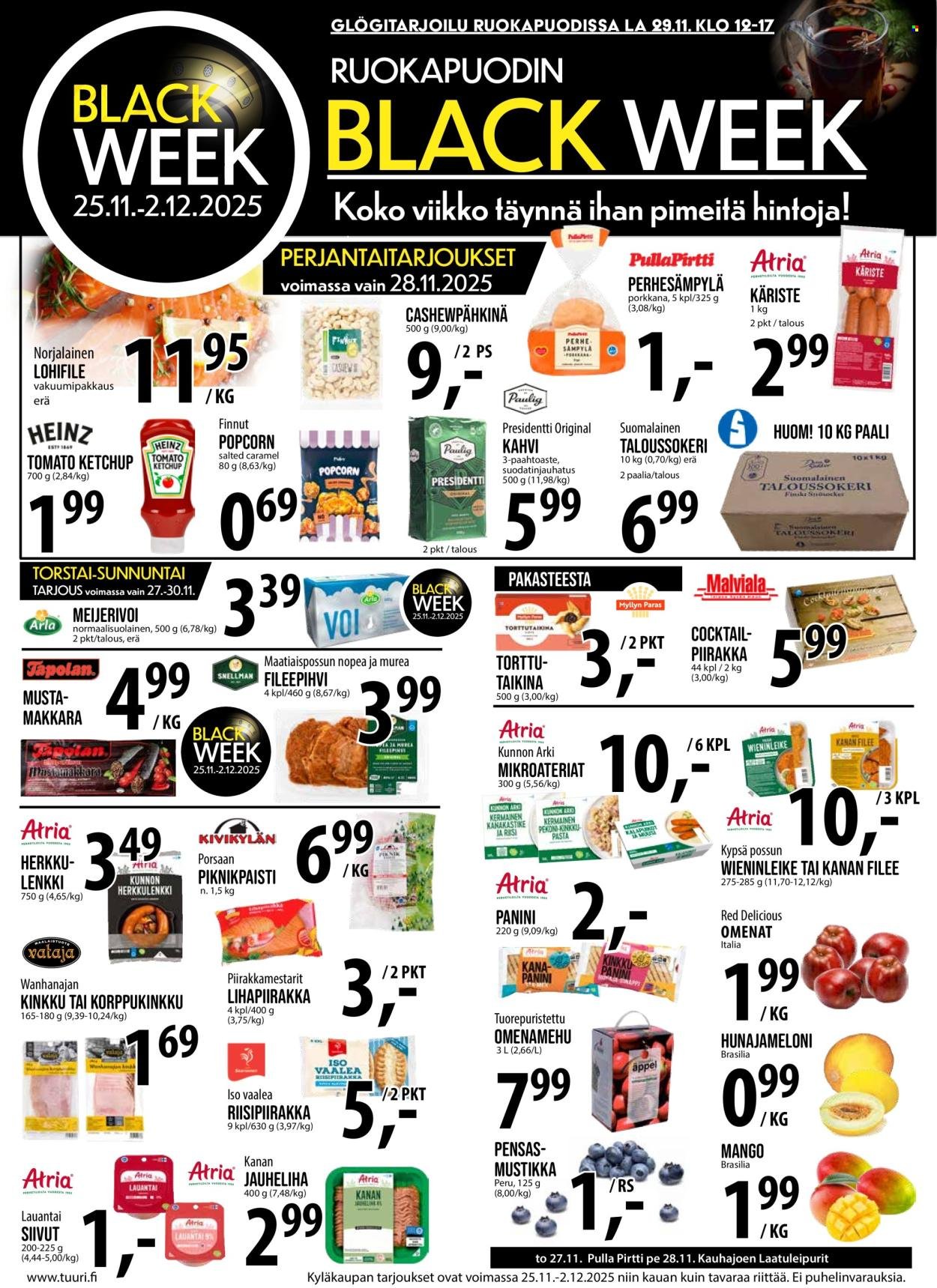 TUURI tarjoukset - Alkaen TI 25.11.2025