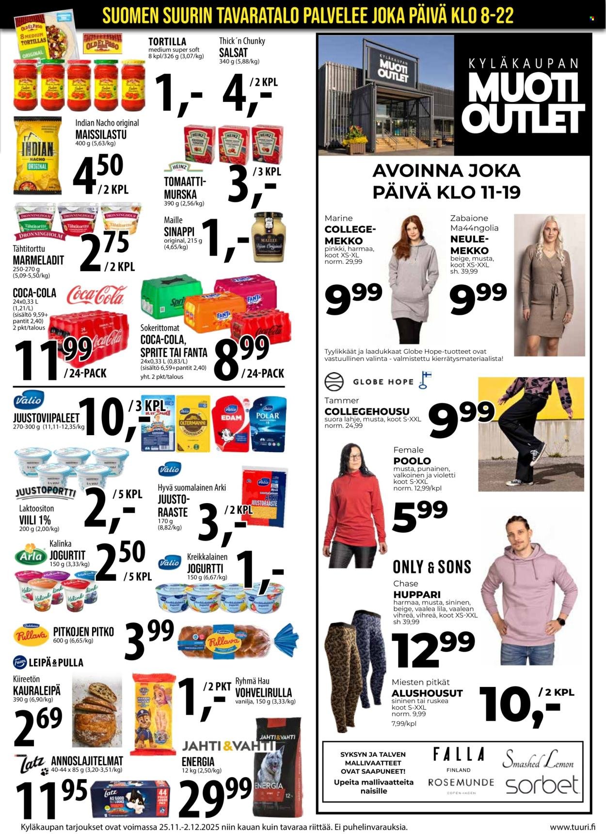TUURI tarjoukset - Alkaen TI 25.11.2025