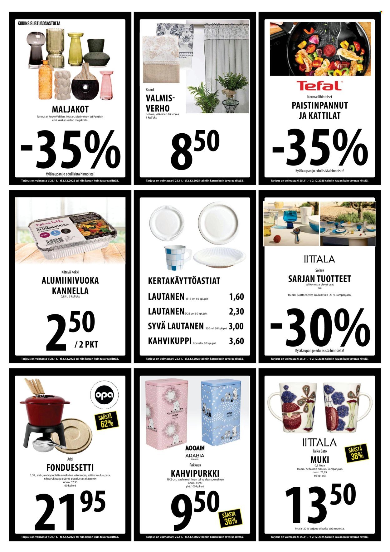 TUURI tarjoukset - Alkaen TI 25.11.2025