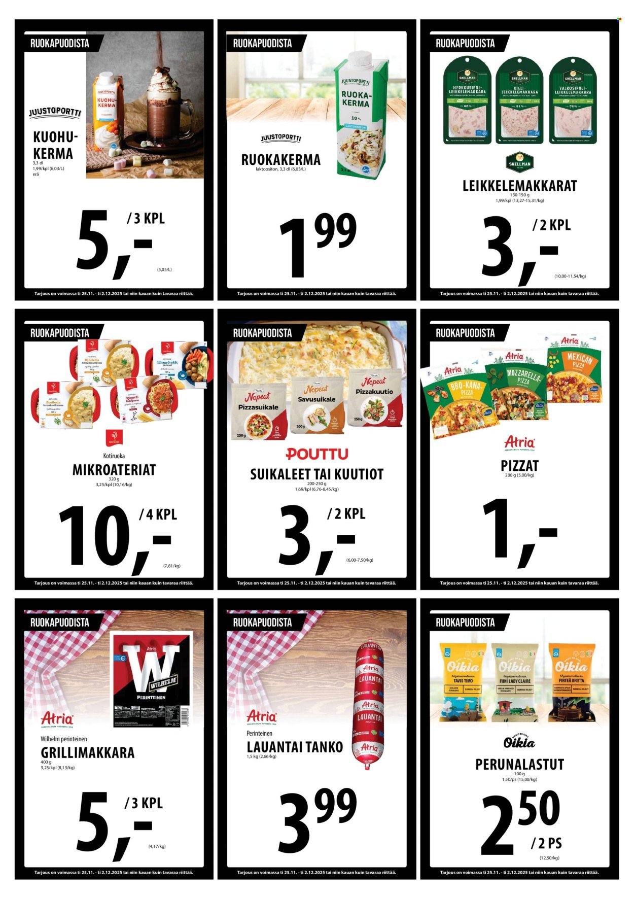 TUURI tarjoukset - Alkaen TI 25.11.2025