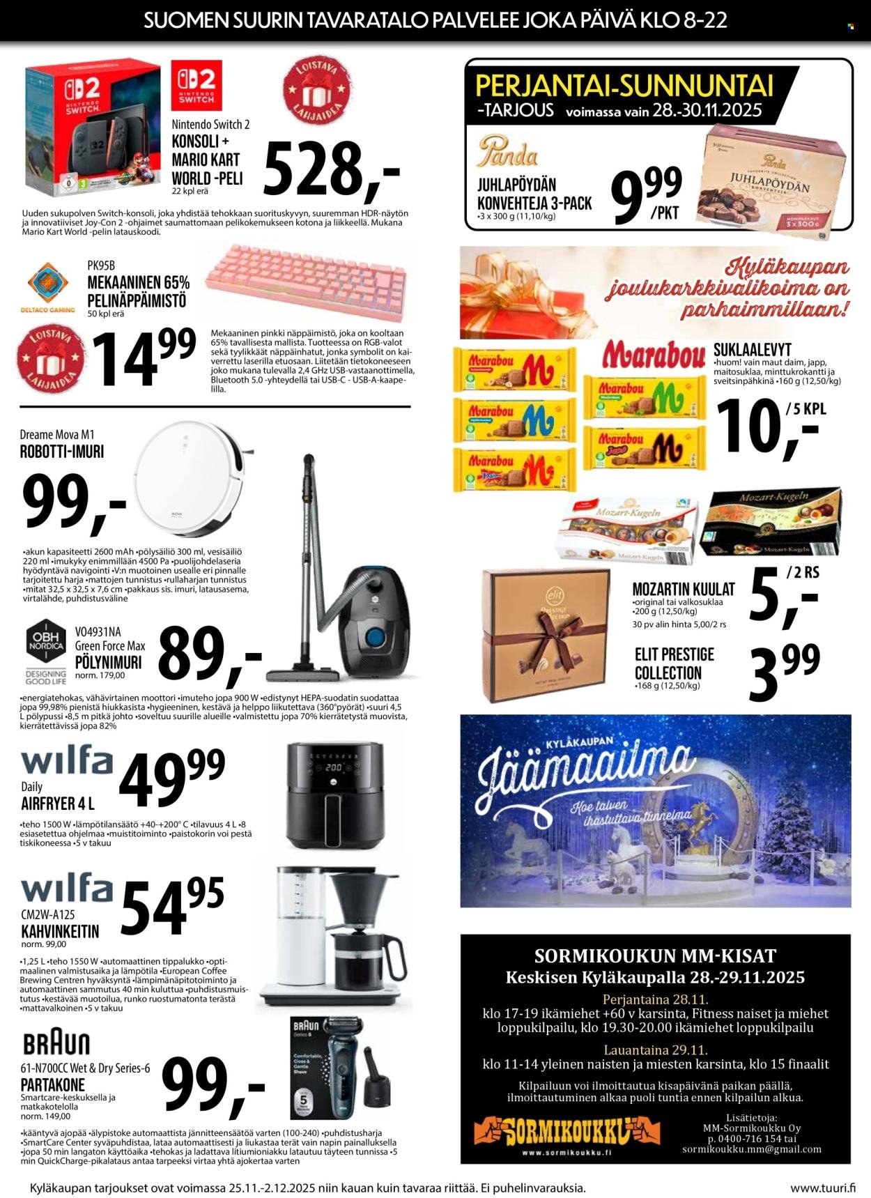 TUURI tarjoukset - Alkaen TI 25.11.2025