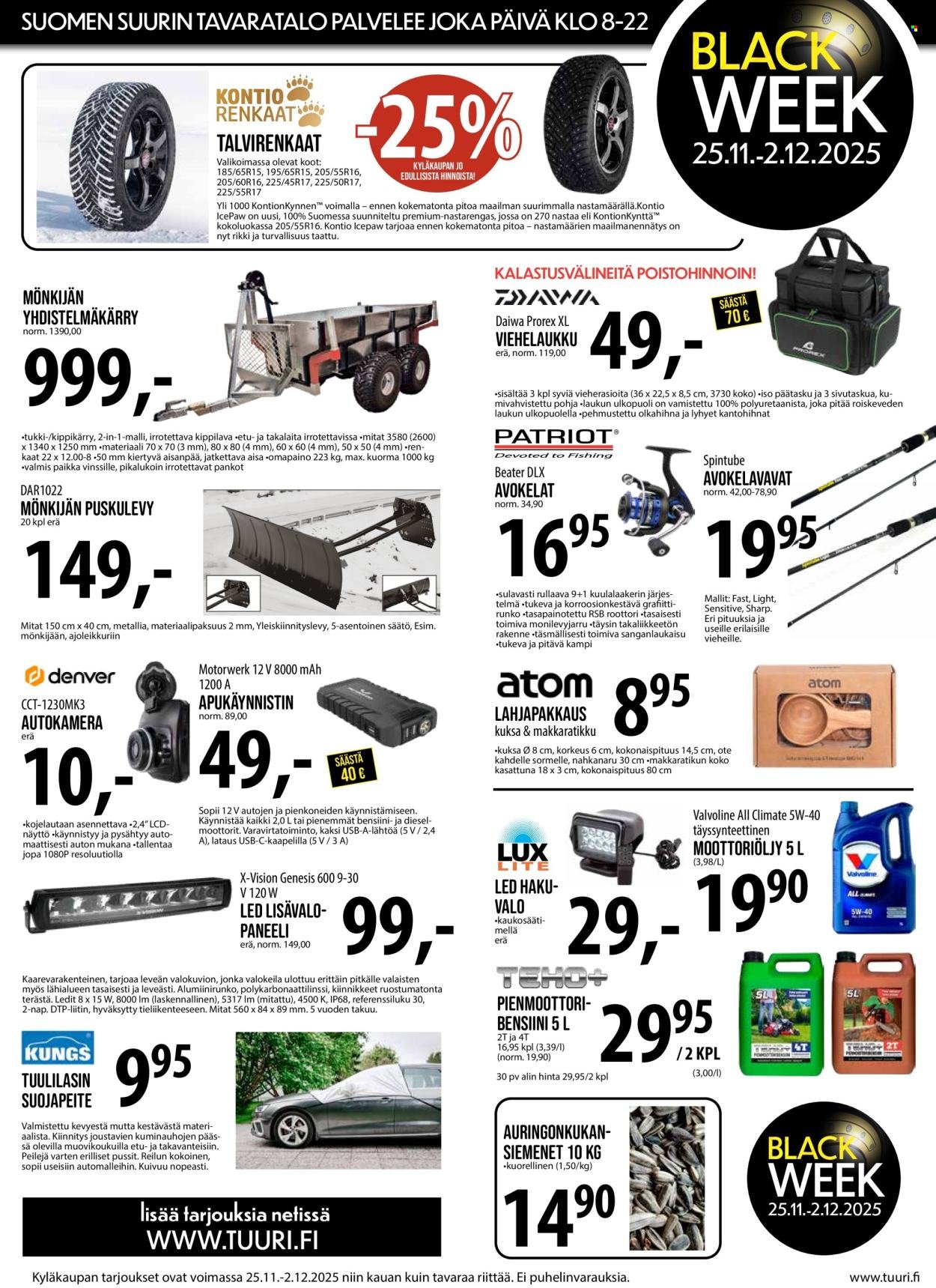 TUURI tarjoukset - Alkaen TI 25.11.2025