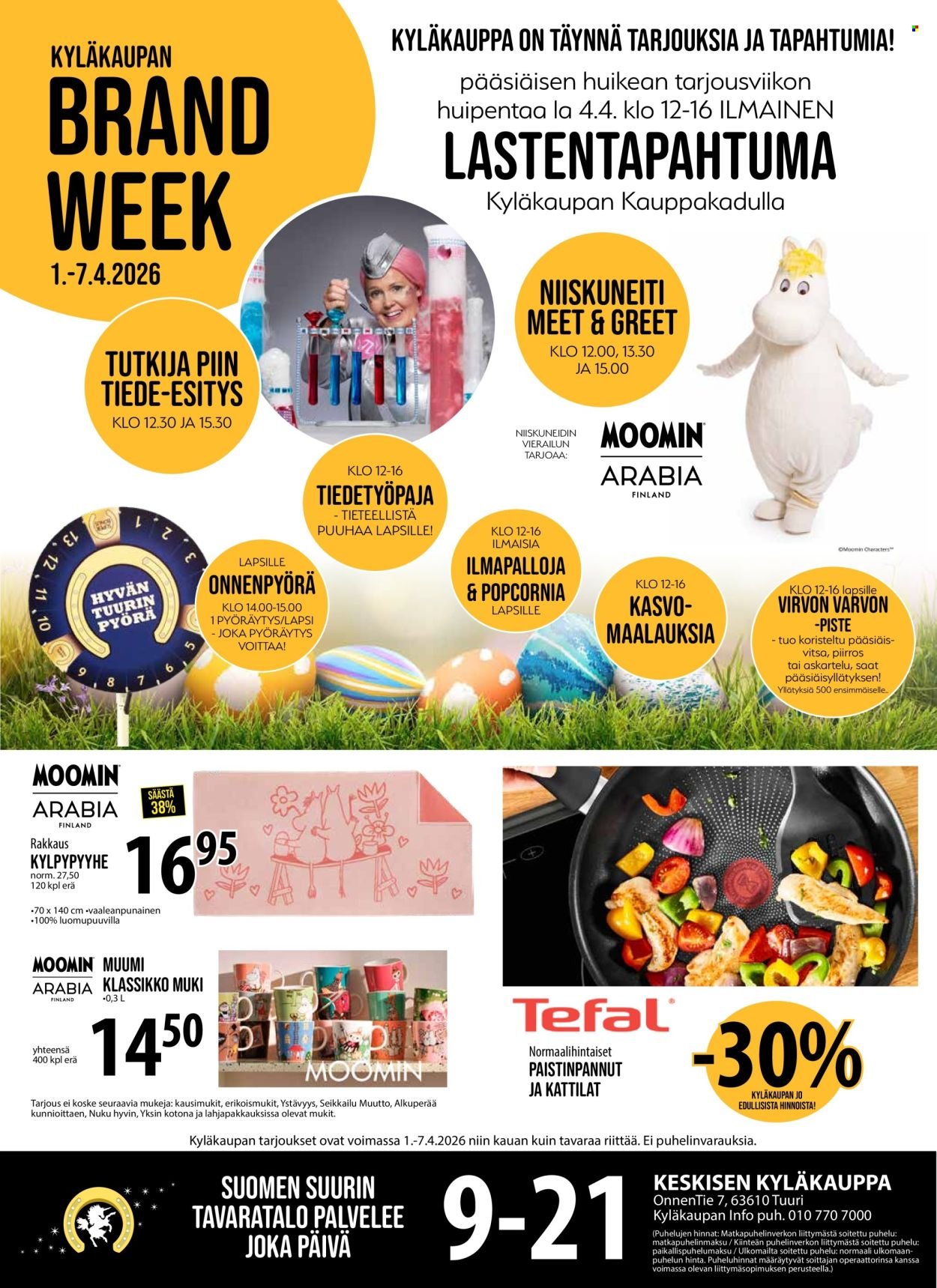 TUURI tarjoukset - Alkaen KE 1.4.2026