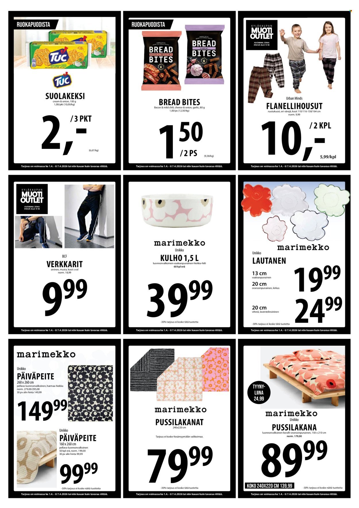 TUURI tarjoukset - Alkaen KE 1.4.2026