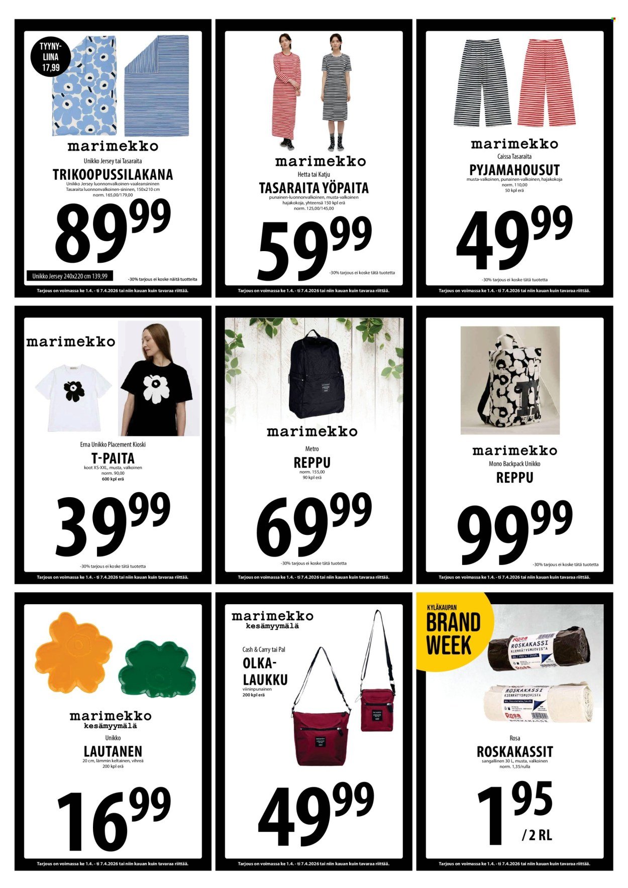 TUURI tarjoukset - Alkaen KE 1.4.2026