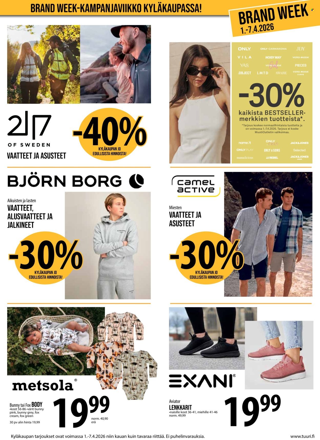 TUURI tarjoukset - Alkaen KE 1.4.2026