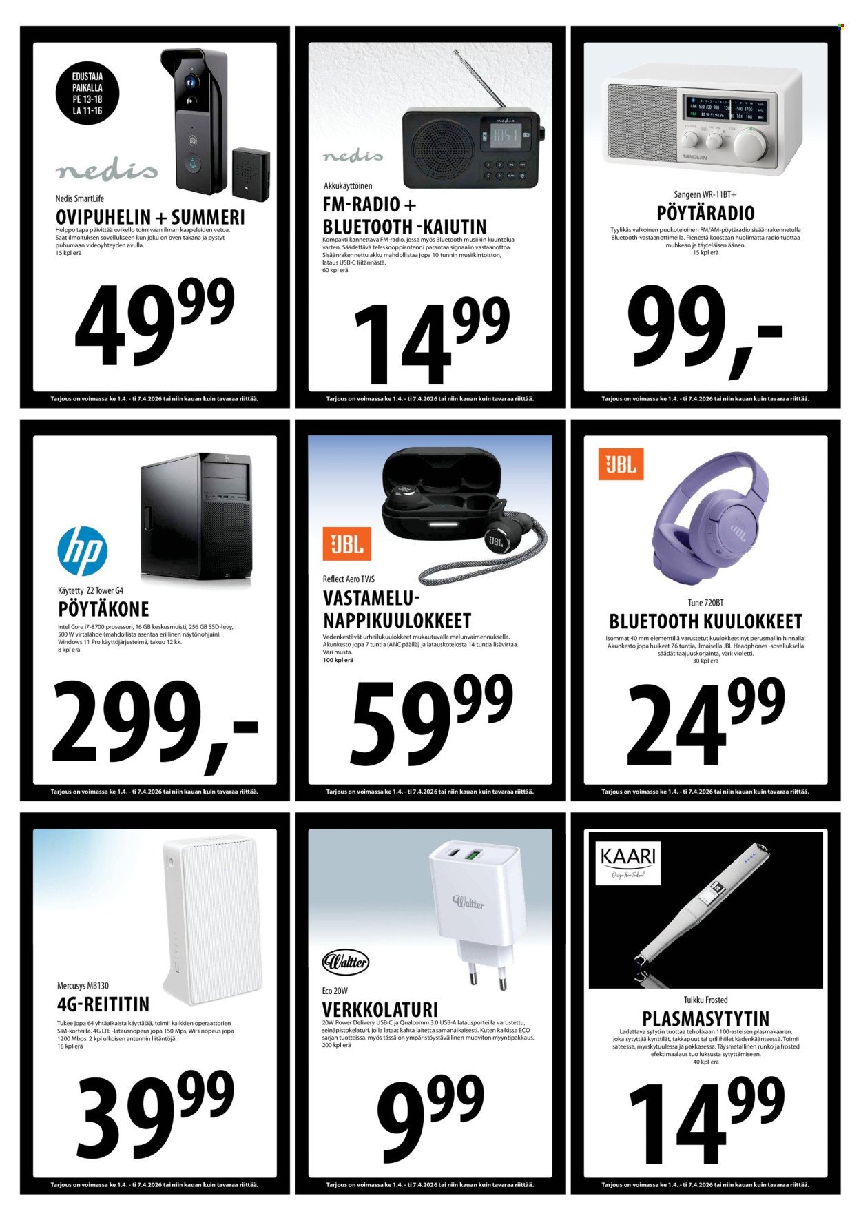 TUURI tarjoukset - Alkaen KE 1.4.2026