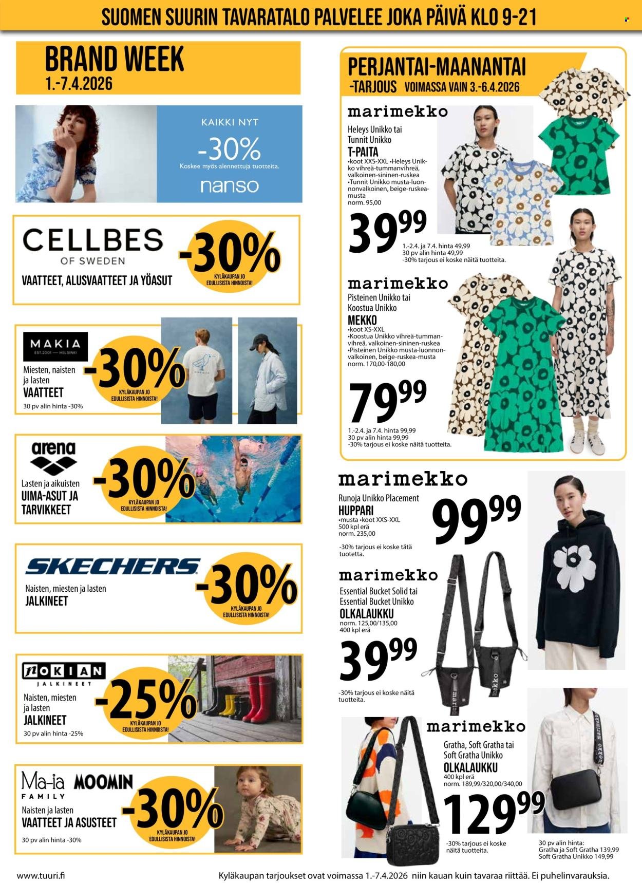 TUURI tarjoukset - Alkaen KE 1.4.2026