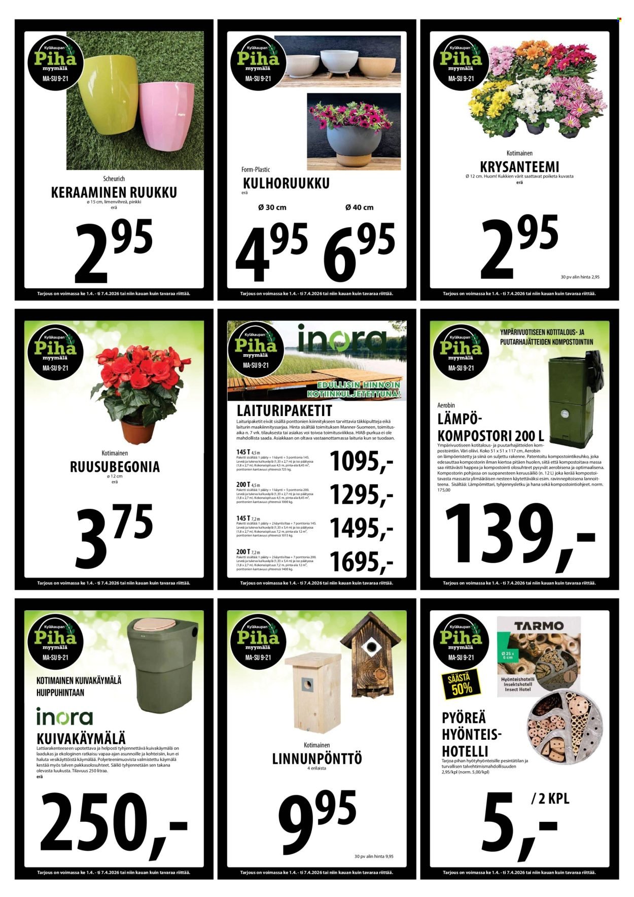 TUURI tarjoukset - Alkaen KE 1.4.2026