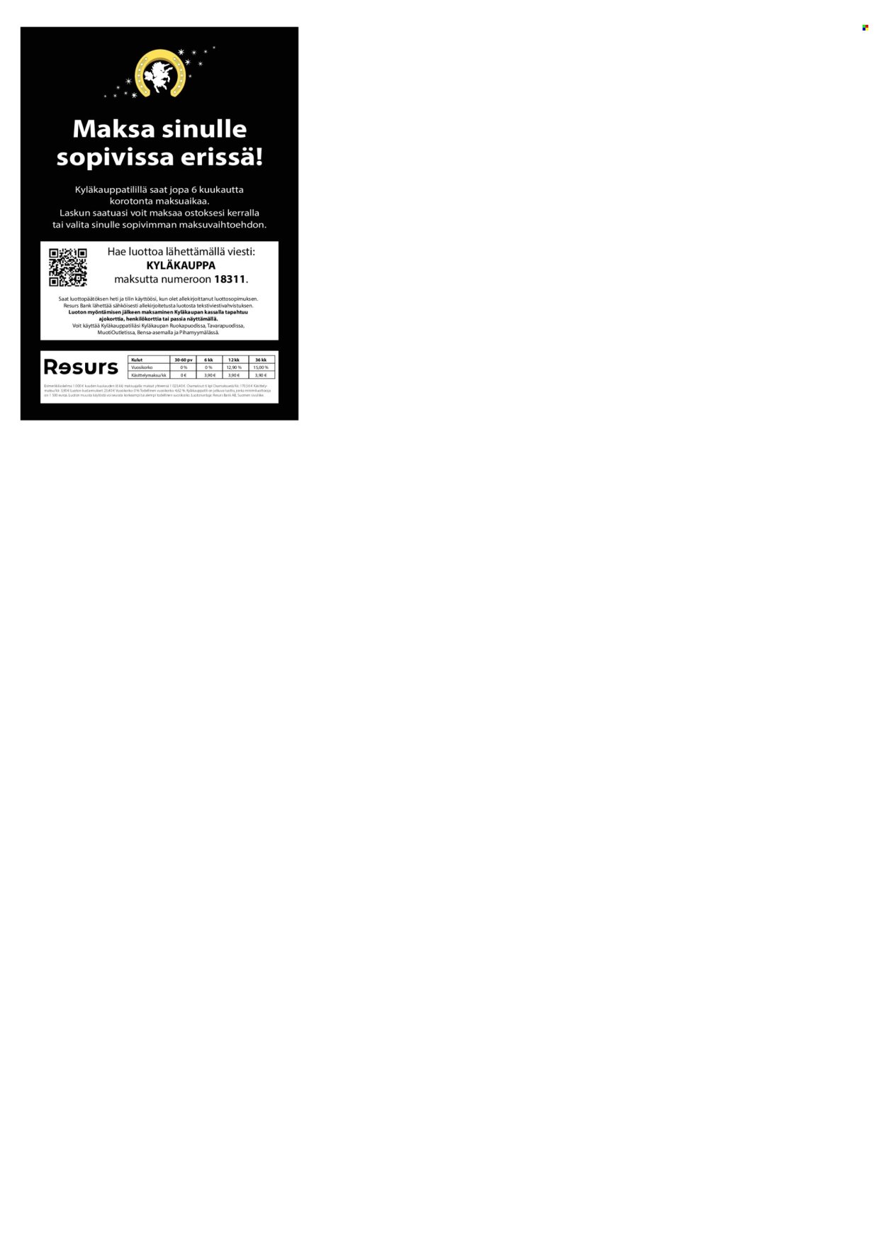 TUURI tarjoukset - Alkaen KE 1.4.2026