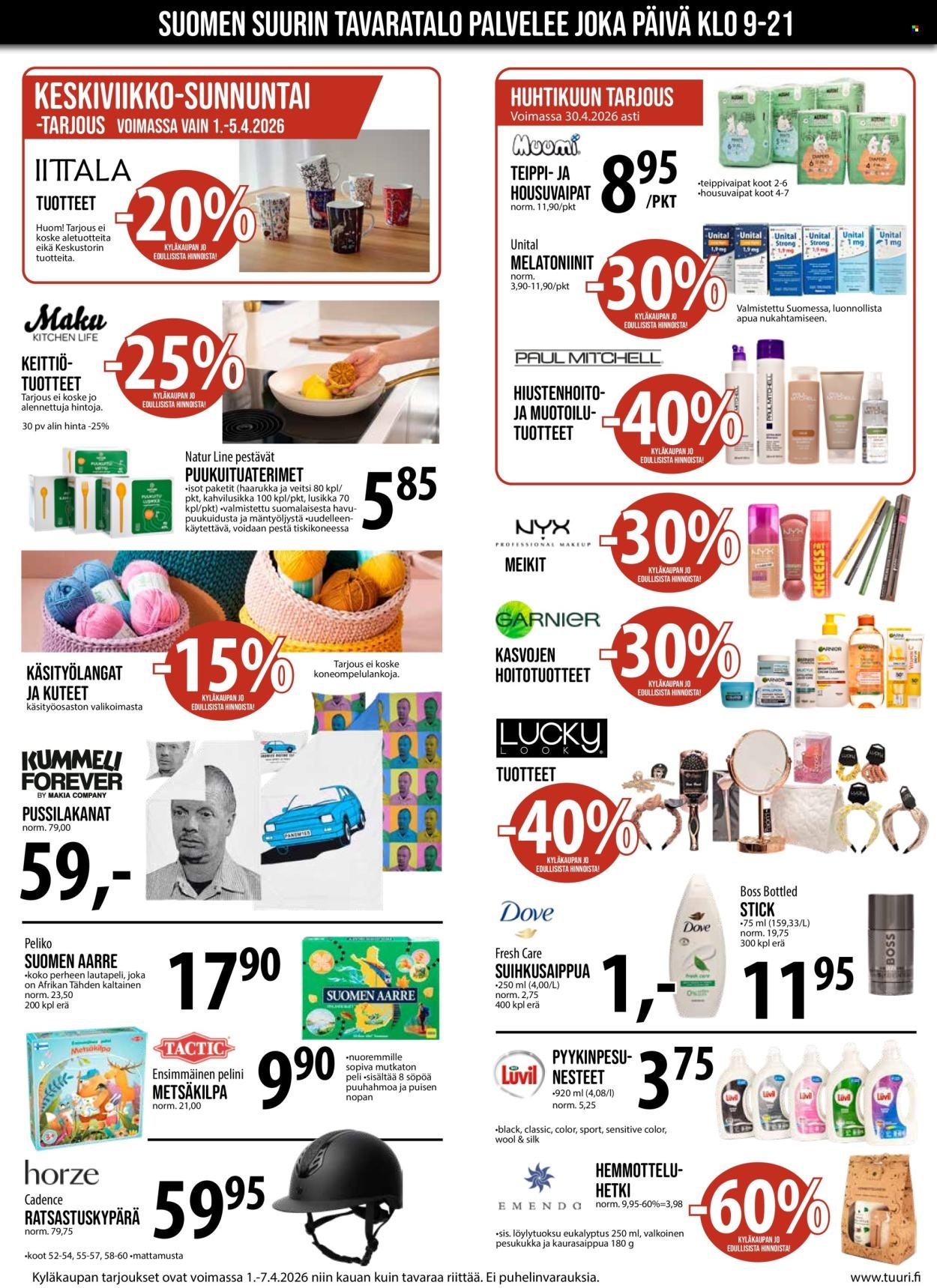 TUURI tarjoukset - Alkaen KE 1.4.2026