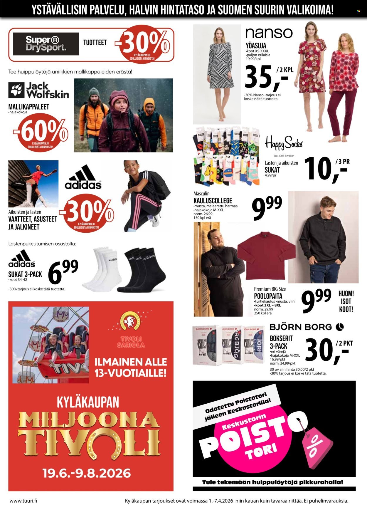 TUURI tarjoukset - Alkaen KE 1.4.2026