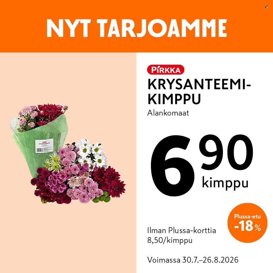 K-MARKET tarjoukset - Alkaen TO 30.7.2026