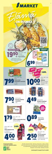 S-MARKET tarjoukset - Ilmoitus